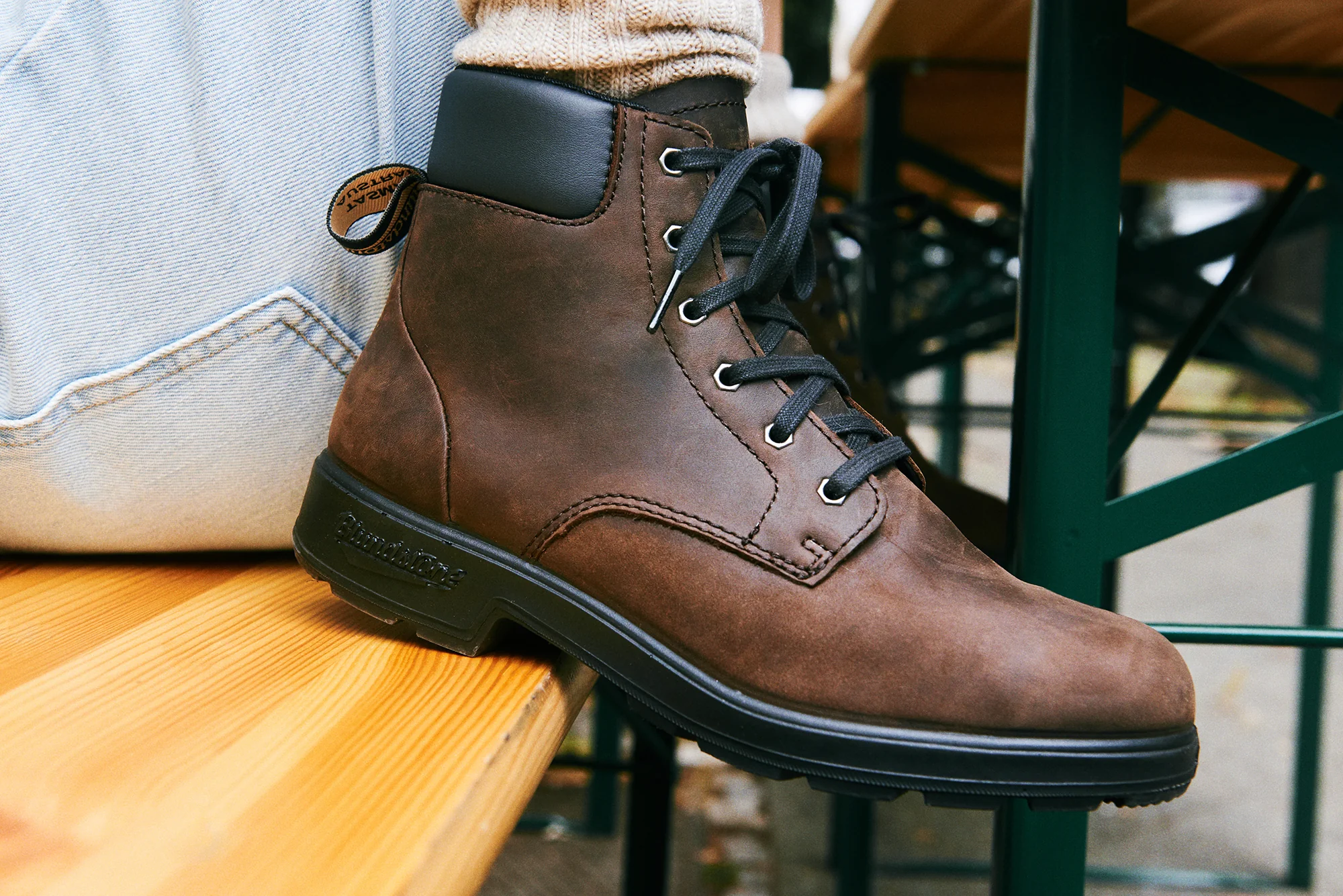 2428 Lace Up Boot - Brown - Image 3