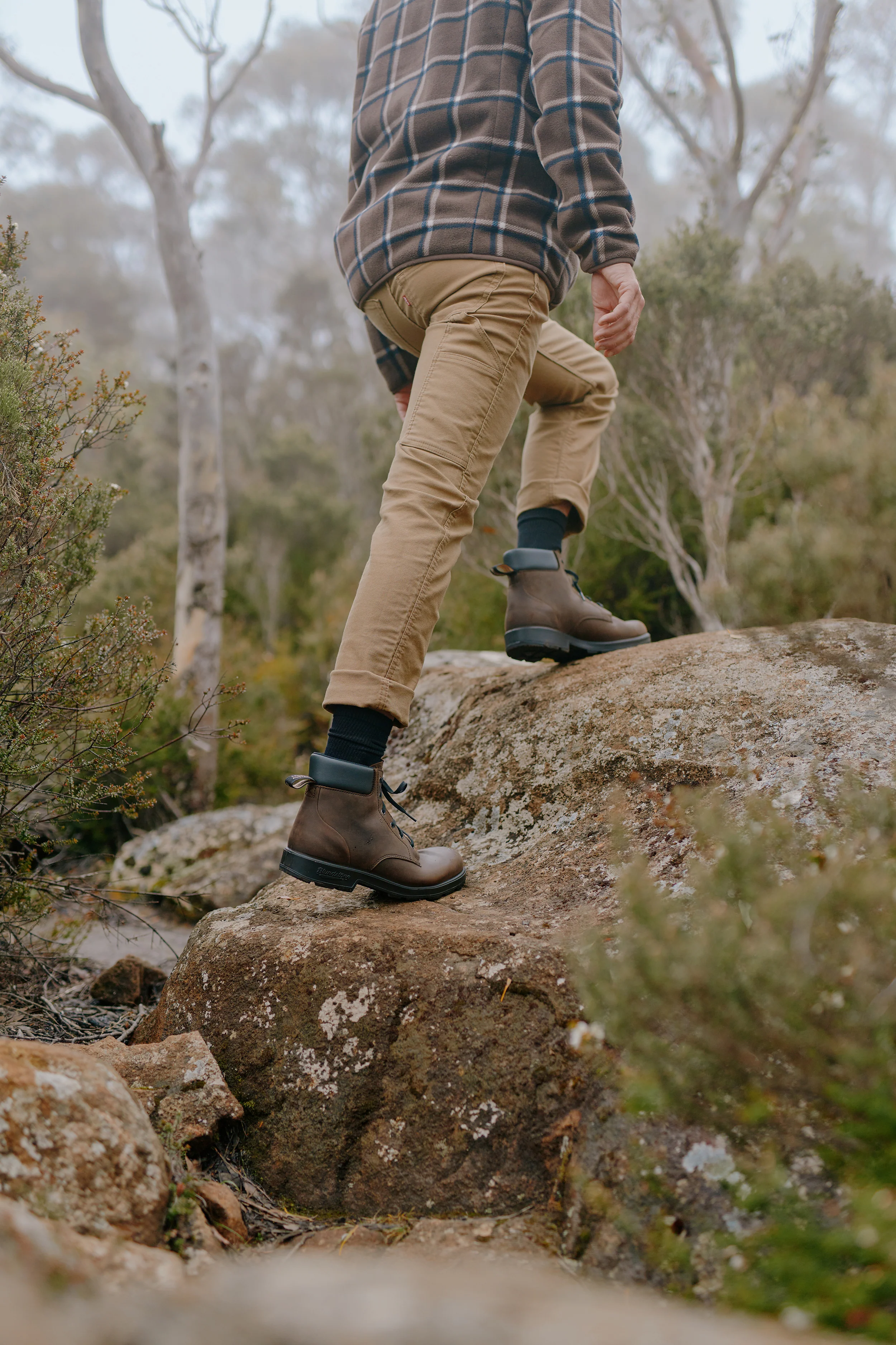 2428 Lace Up Boot - Brown - Image 4