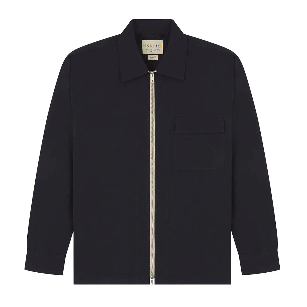 6002 Lightweight Zip-Front Jacket - Midnight Blue