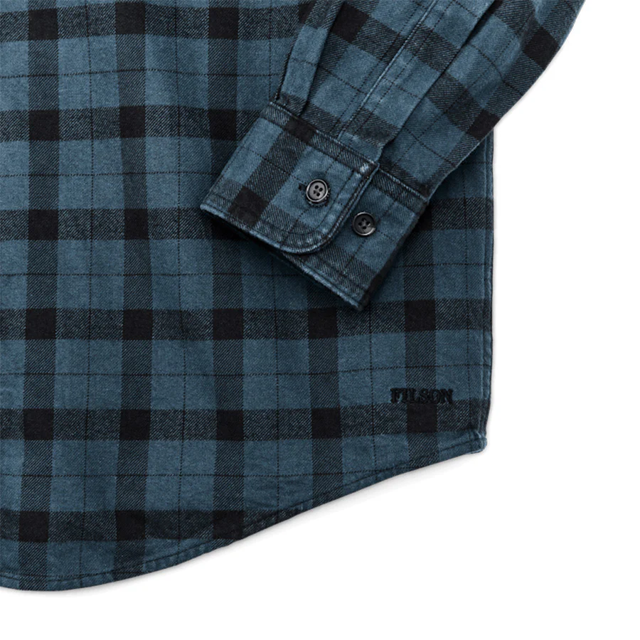 Alaskan Guide Shirt - Midnight / Black Check - Image 5