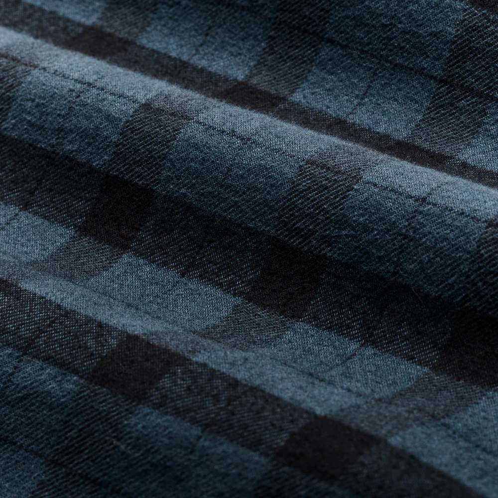 Alaskan Guide Shirt - Midnight / Black Check - Image 7