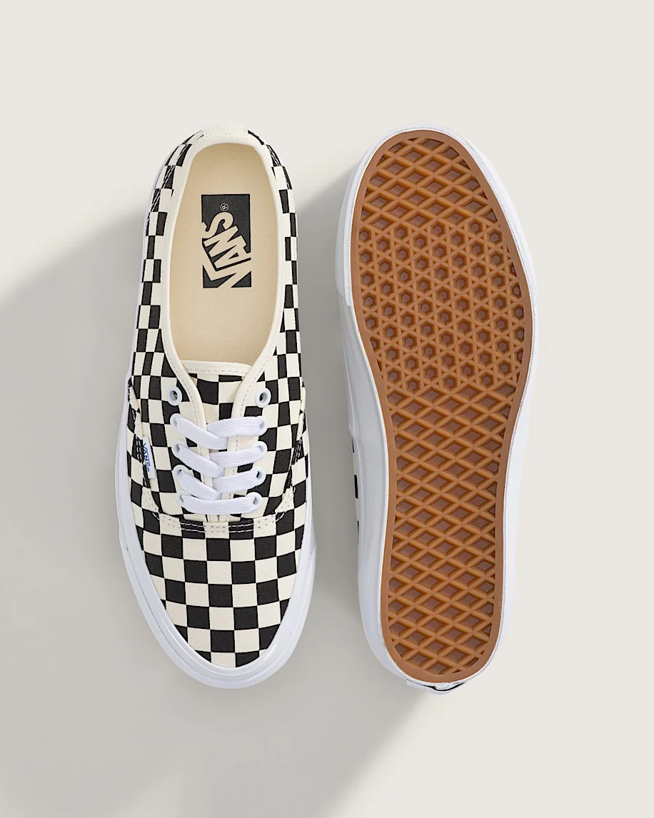 Premium Authentic Reissue 44 LX Checkerboard Black / Off White - Image 6
