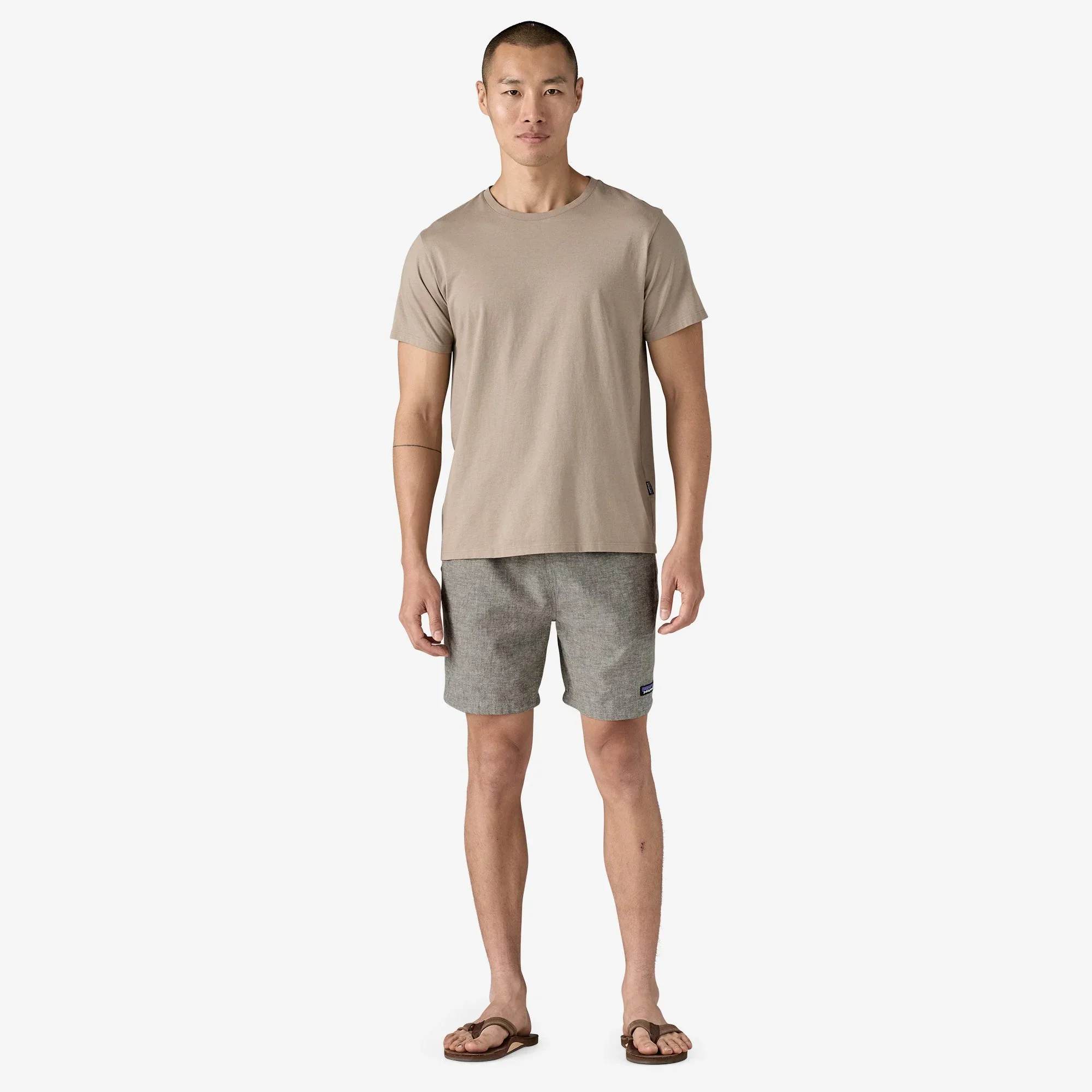 Baggies Naturals Shorts - Chambray: Basin Green - Image 2