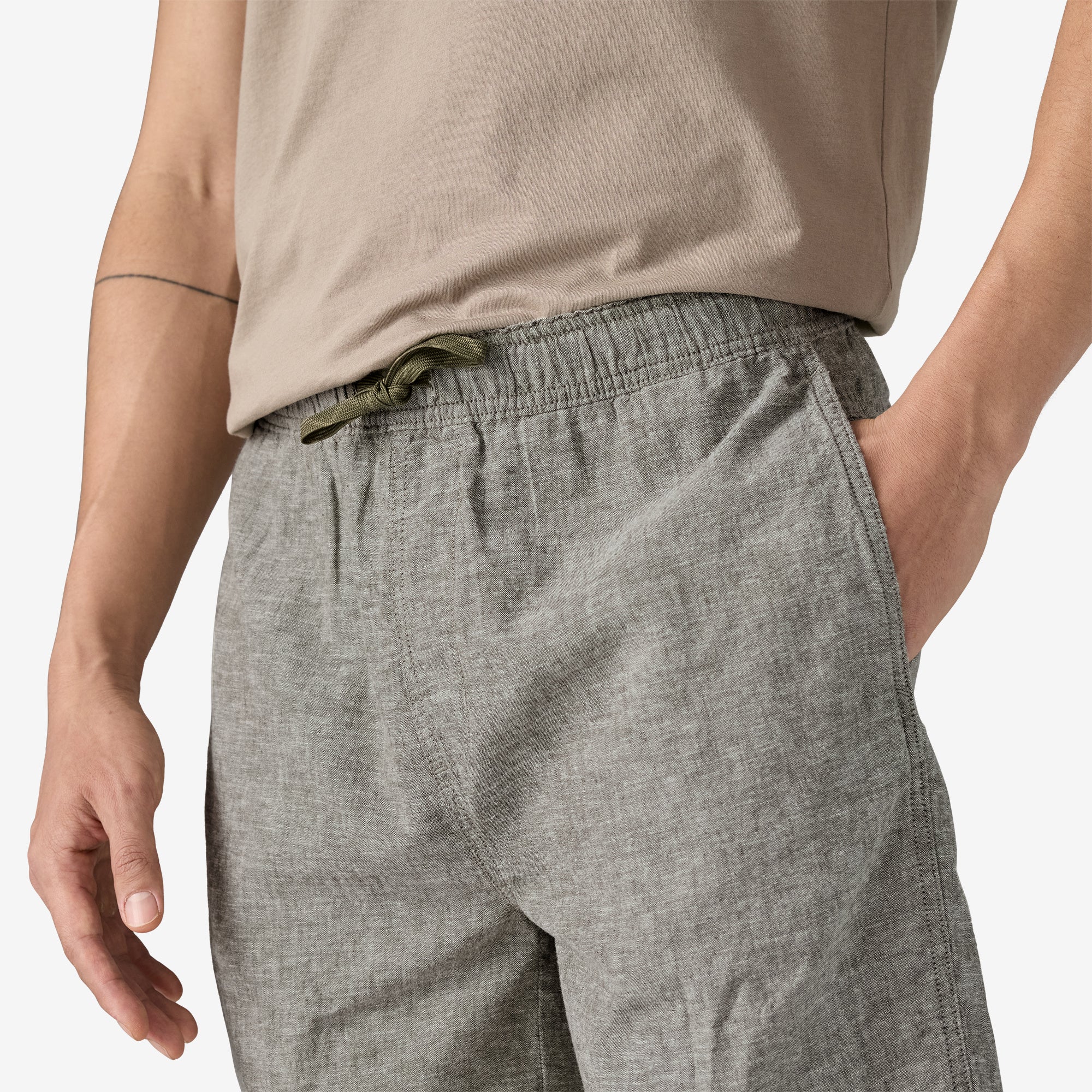 Baggies Naturals Shorts - Chambray: Basin Green - Image 4