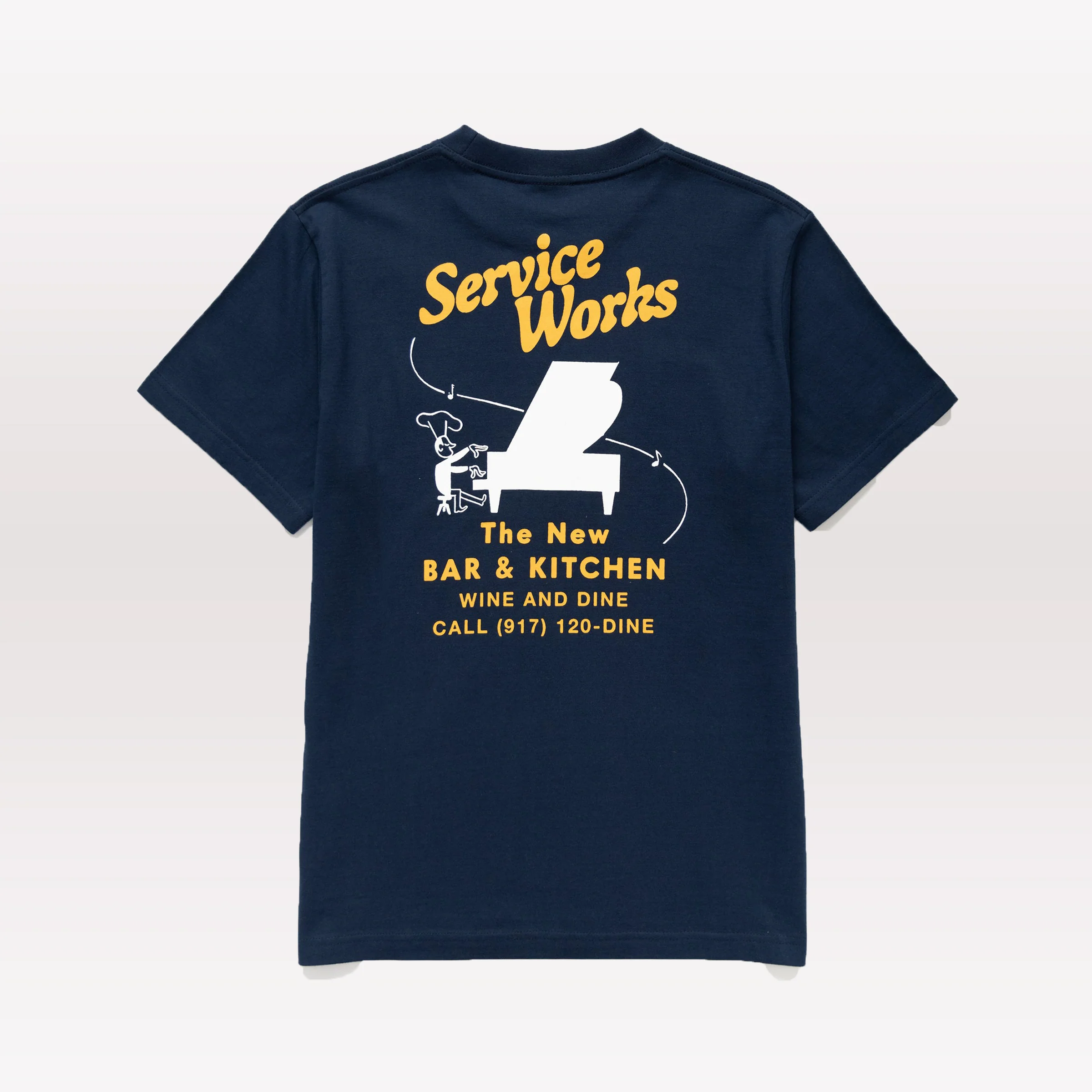 Bar & Kitchen Tee - Navy