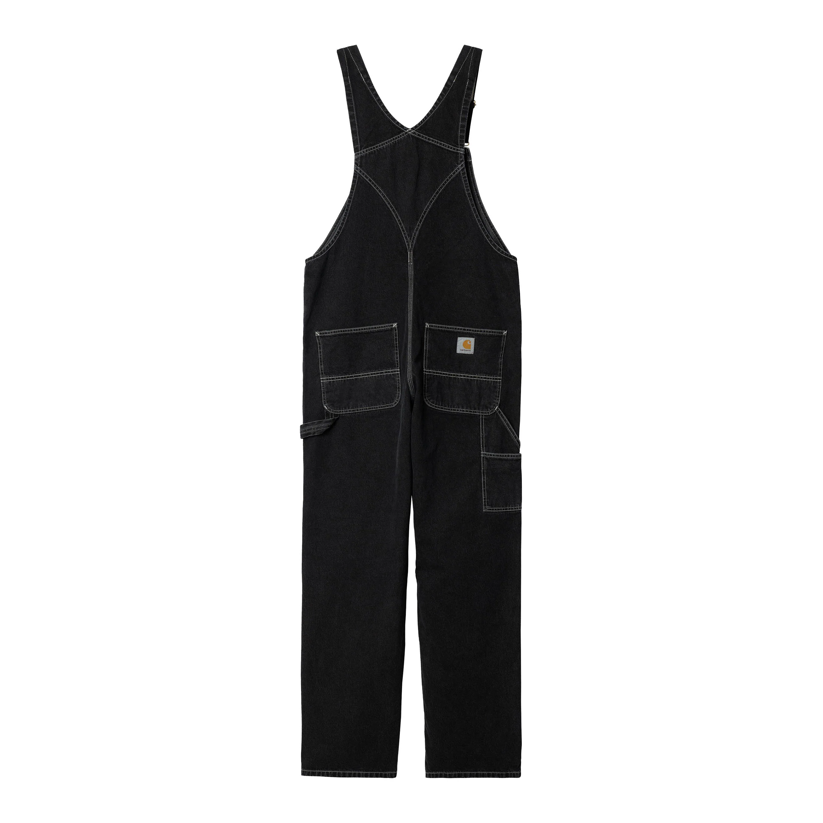 Bib Overall - Black Stone Washed