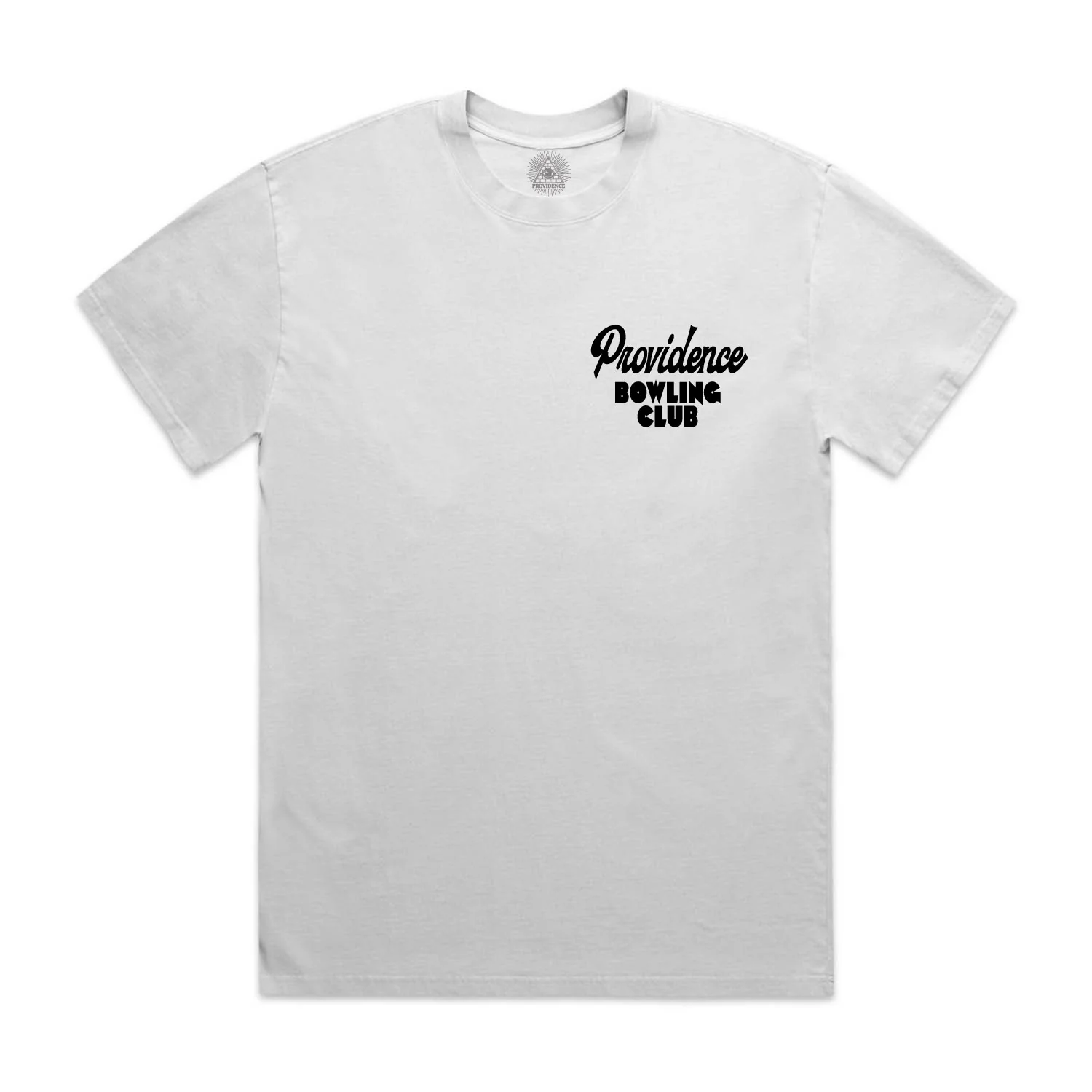 Bowling Club Tee - Washed White / Black - Image 3