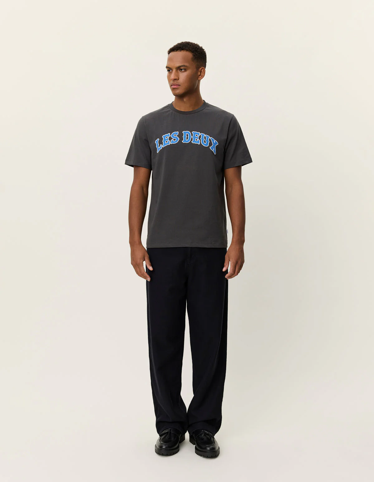 Brady Western T Shirt - Raven Grey - Image 2