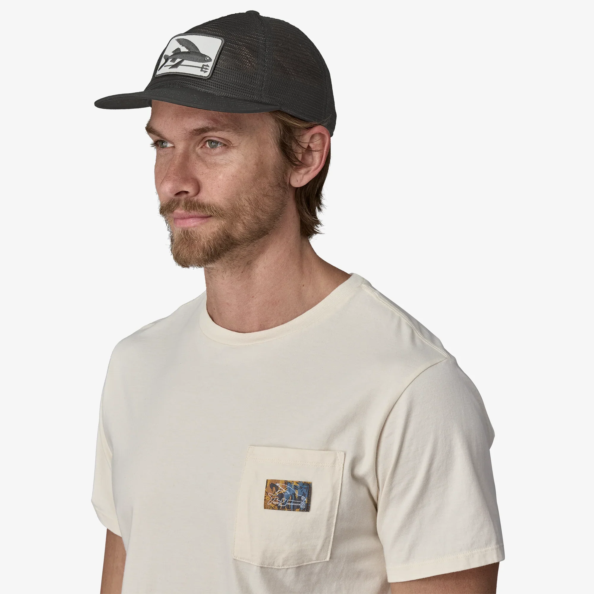 Breezefarer Cap - Flying Fish Fork Black - Image 2
