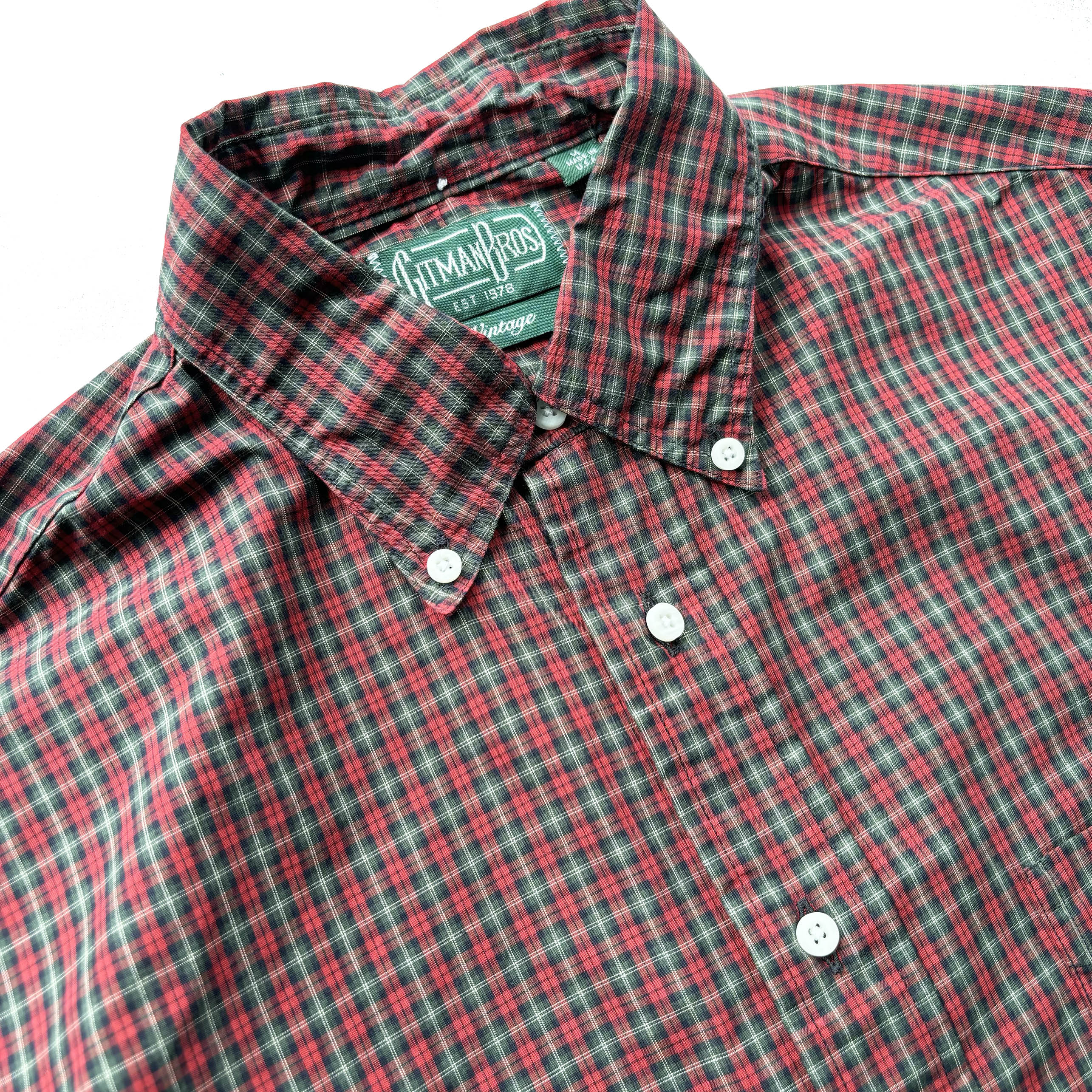 Button Down Shirt - Tartan Poplin - Image 2