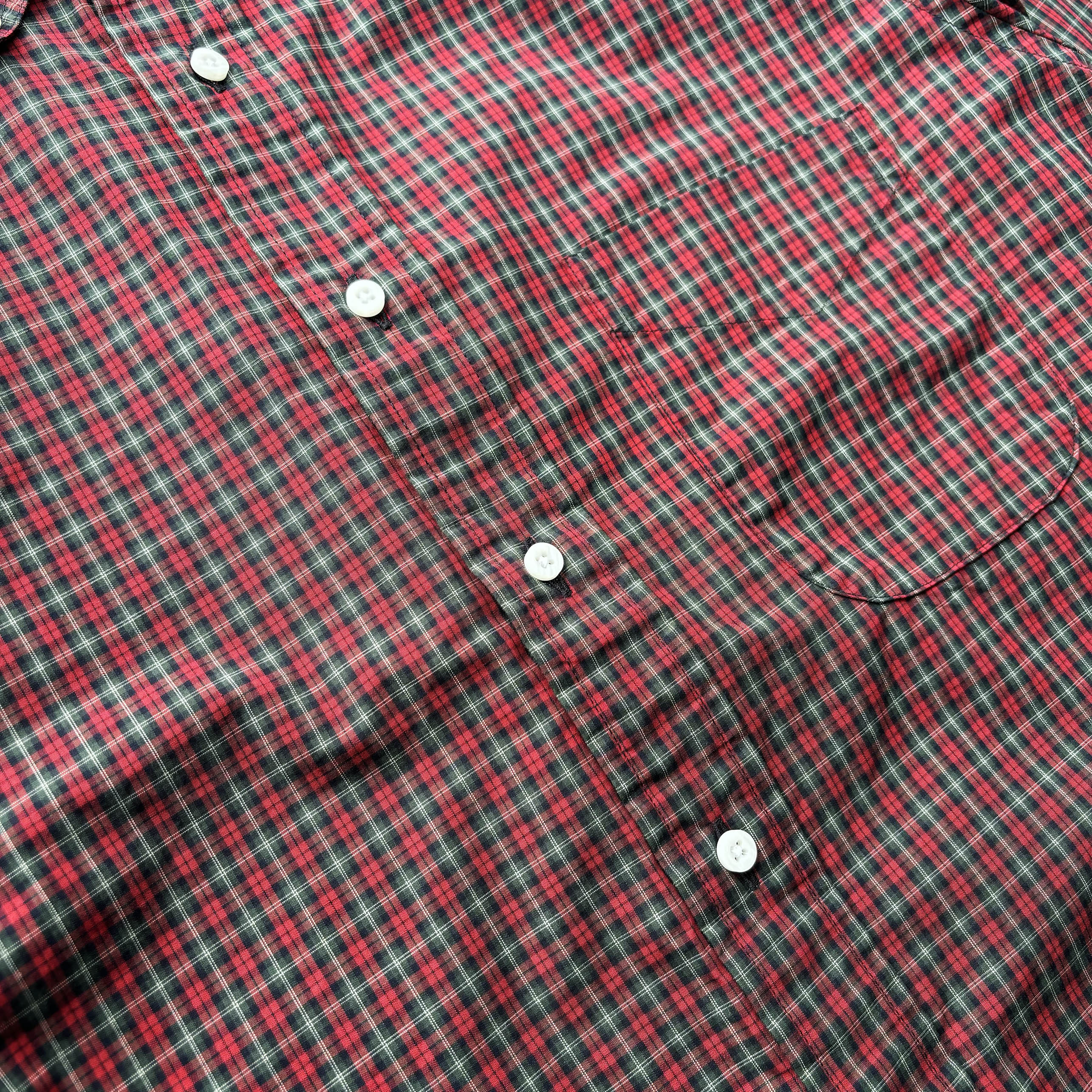 Button Down Shirt - Tartan Poplin - Image 3