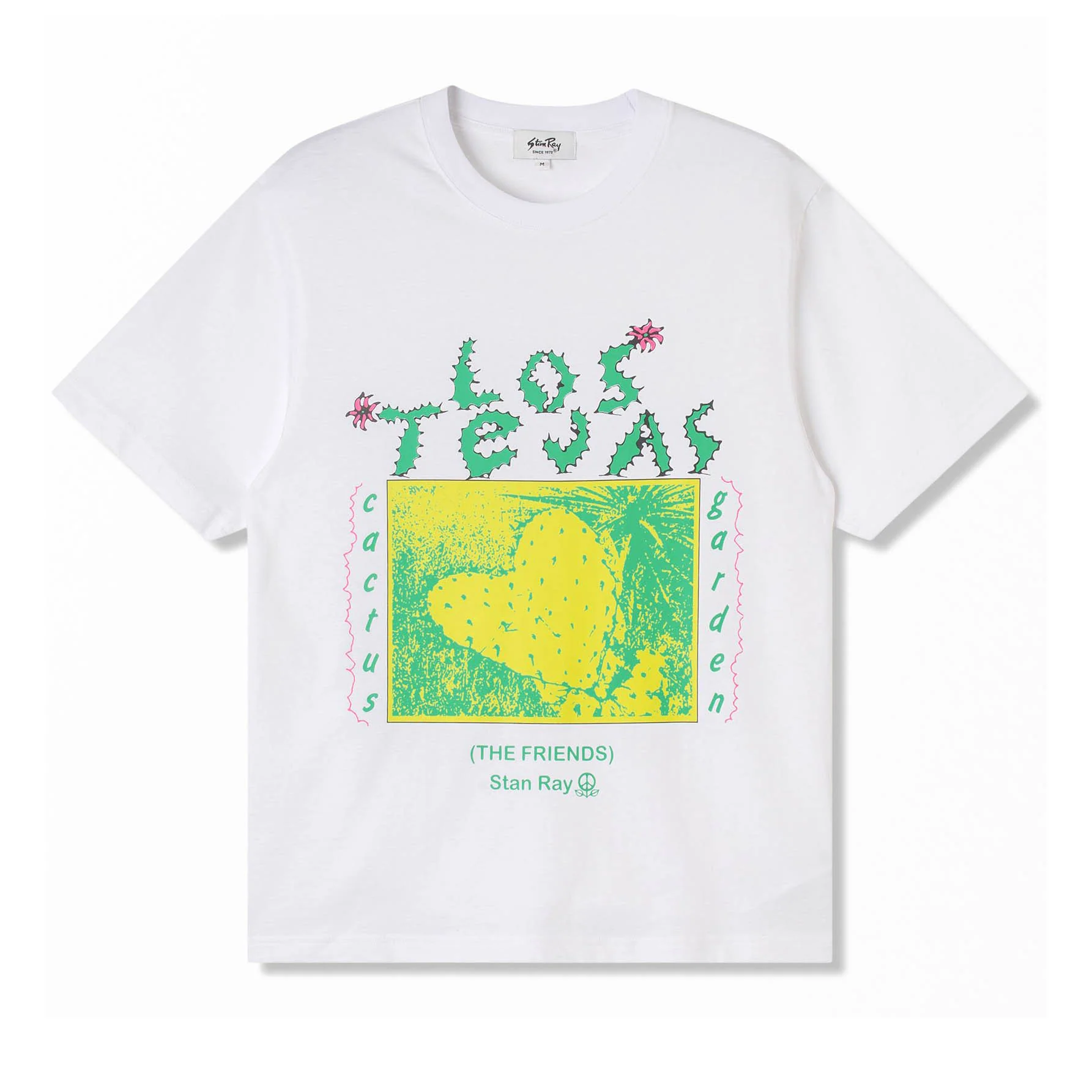 Cactus Garden Tee - White