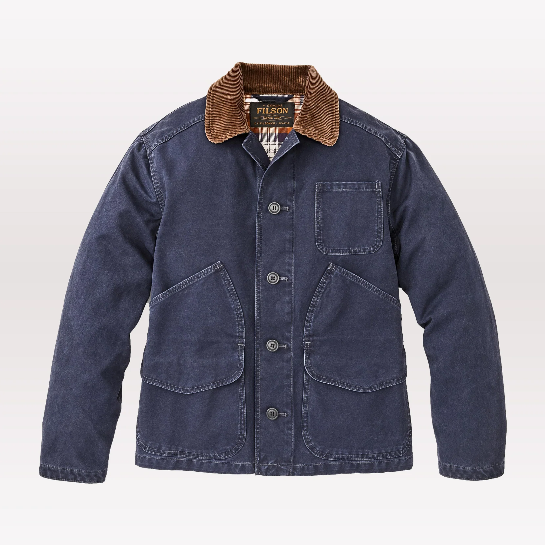 Canvas Outfitter Jacket - Blue Mussel