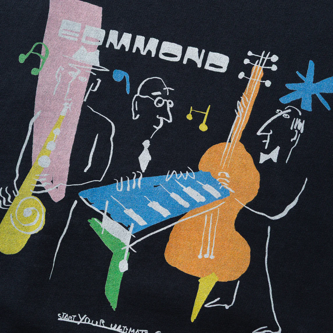 Cassette Sweatshirt - Navy - Image 2