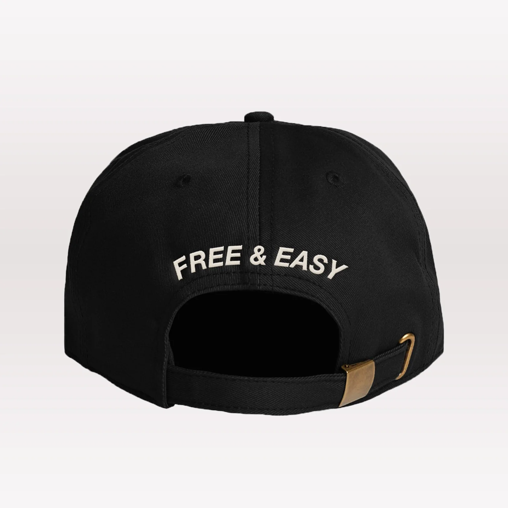 Chain Strapback Hat - Black - Image 2