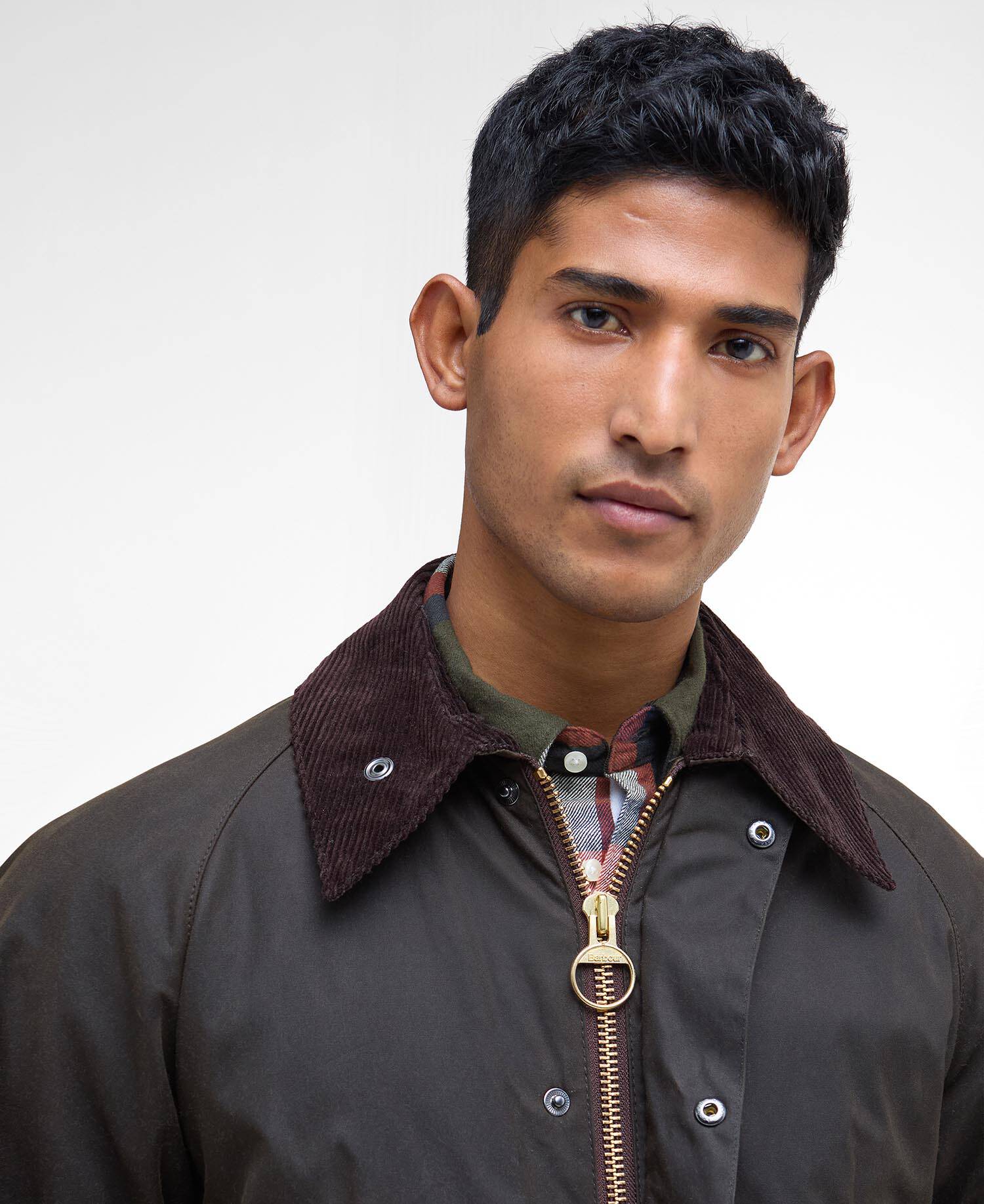 Classic Bedale Waxed Jacket - Olive - Image 4