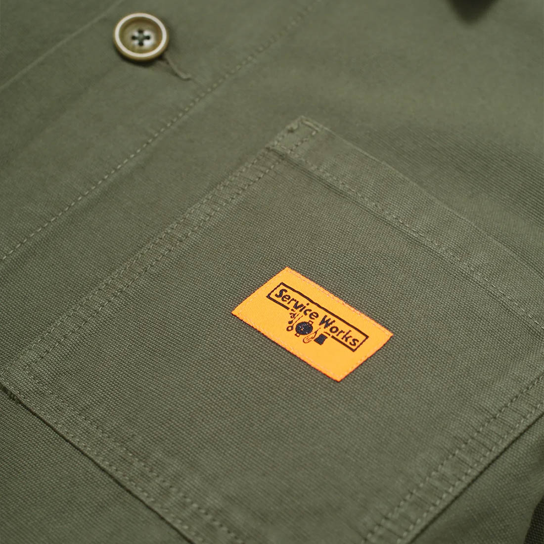 Classic Chore Shirt - Olive - Image 3