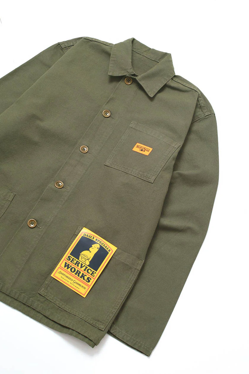 Classic Chore Shirt - Olive - Image 4