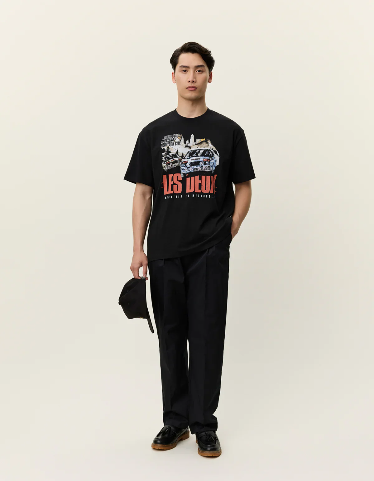 Cole Rally T Shirt - Black - Image 3