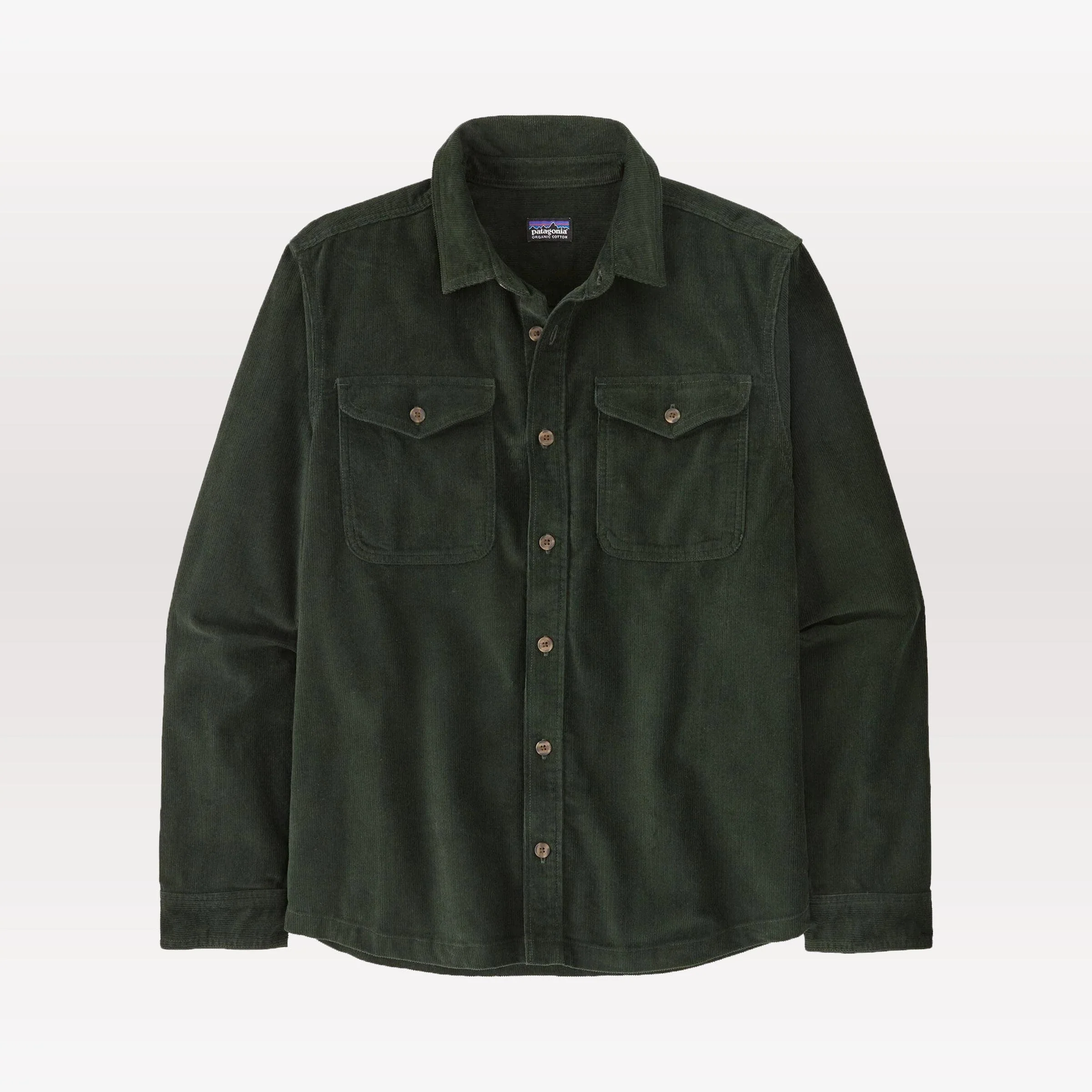 Corduroy Shirt - Old Growth Green