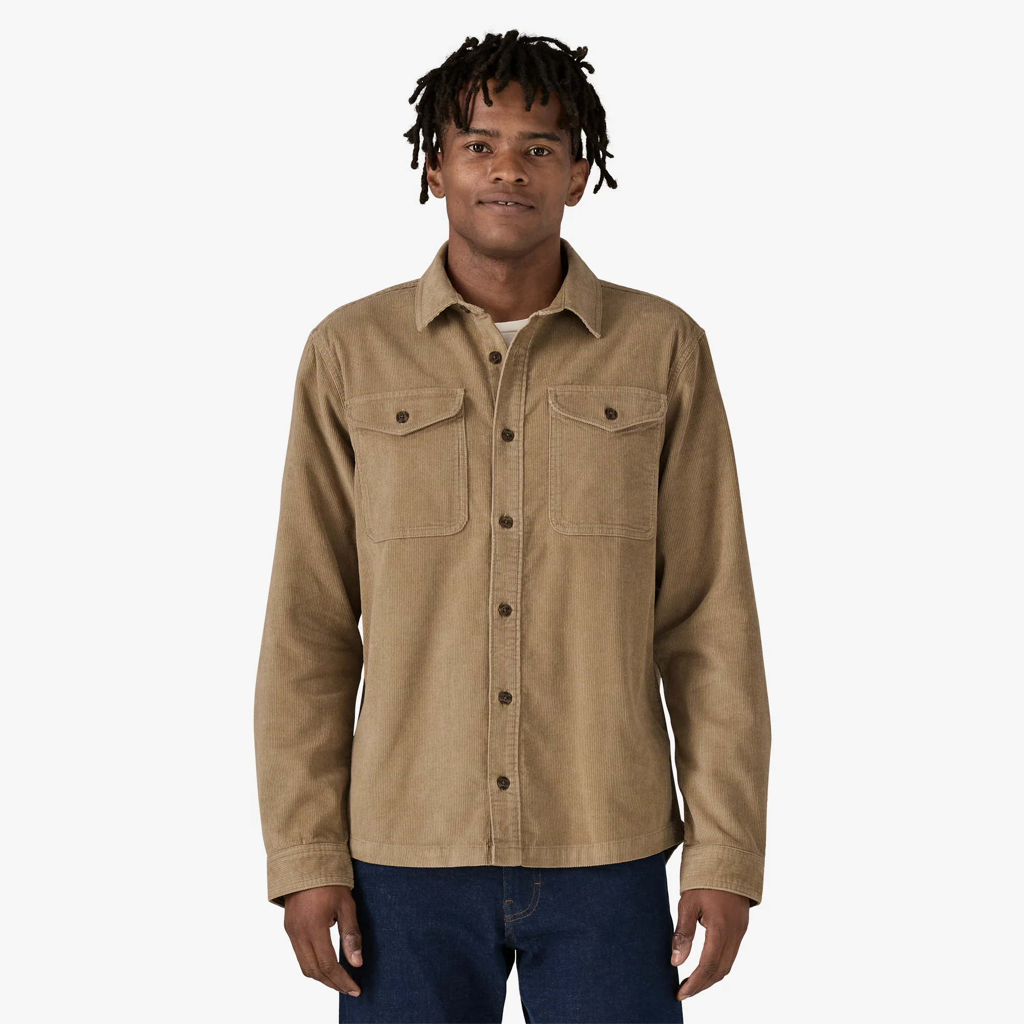 Corduroy Shirt - Seabird Grey - Image 2