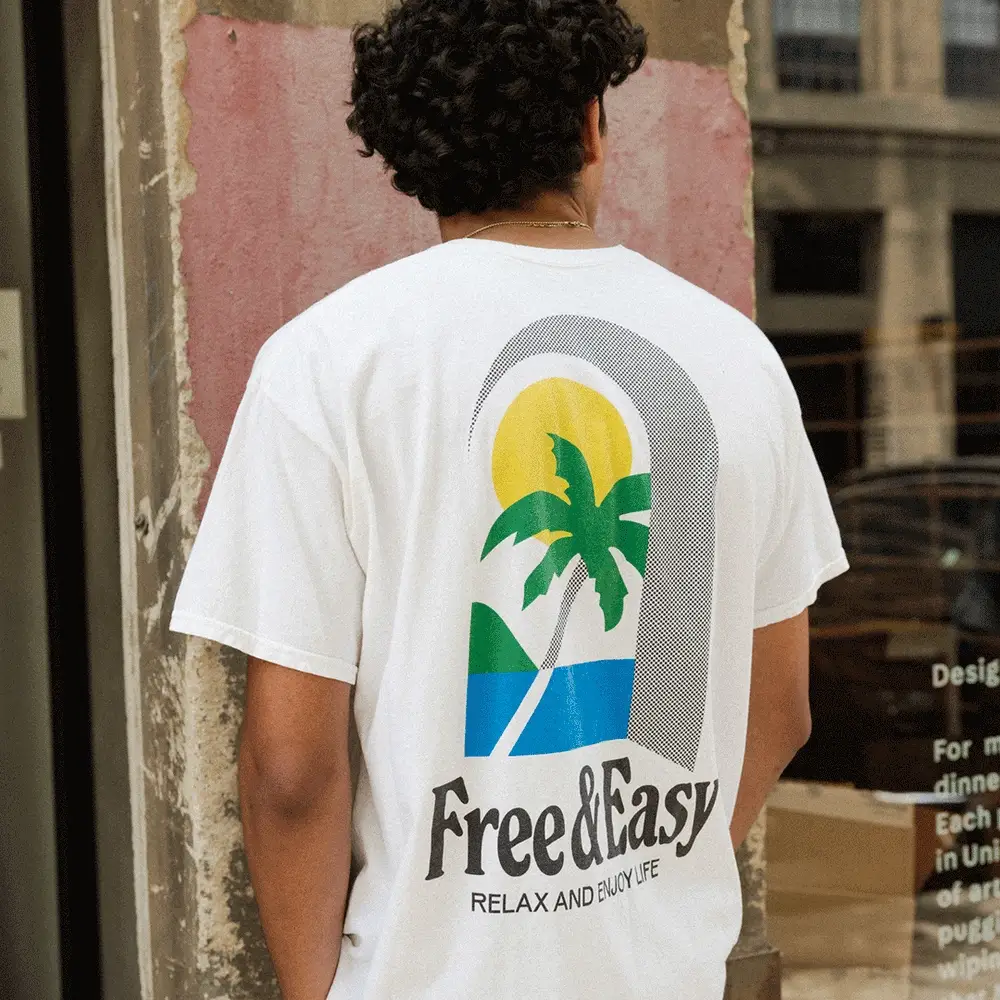 Costa Sol Tee - Coconut - Image 3