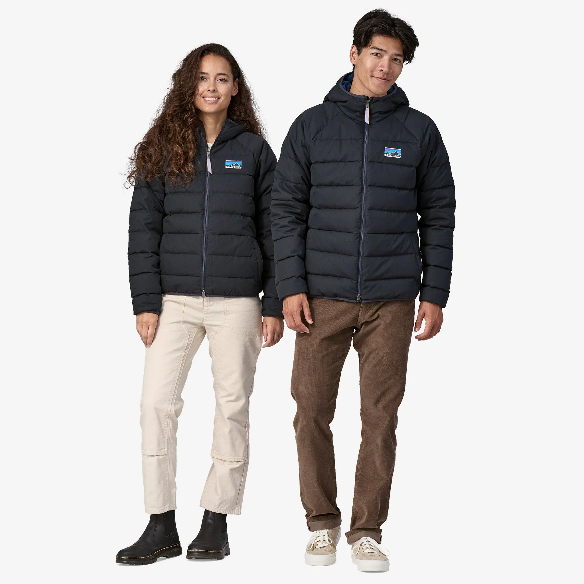 Cotton Down Jacket - Pitch Blue - Image 3