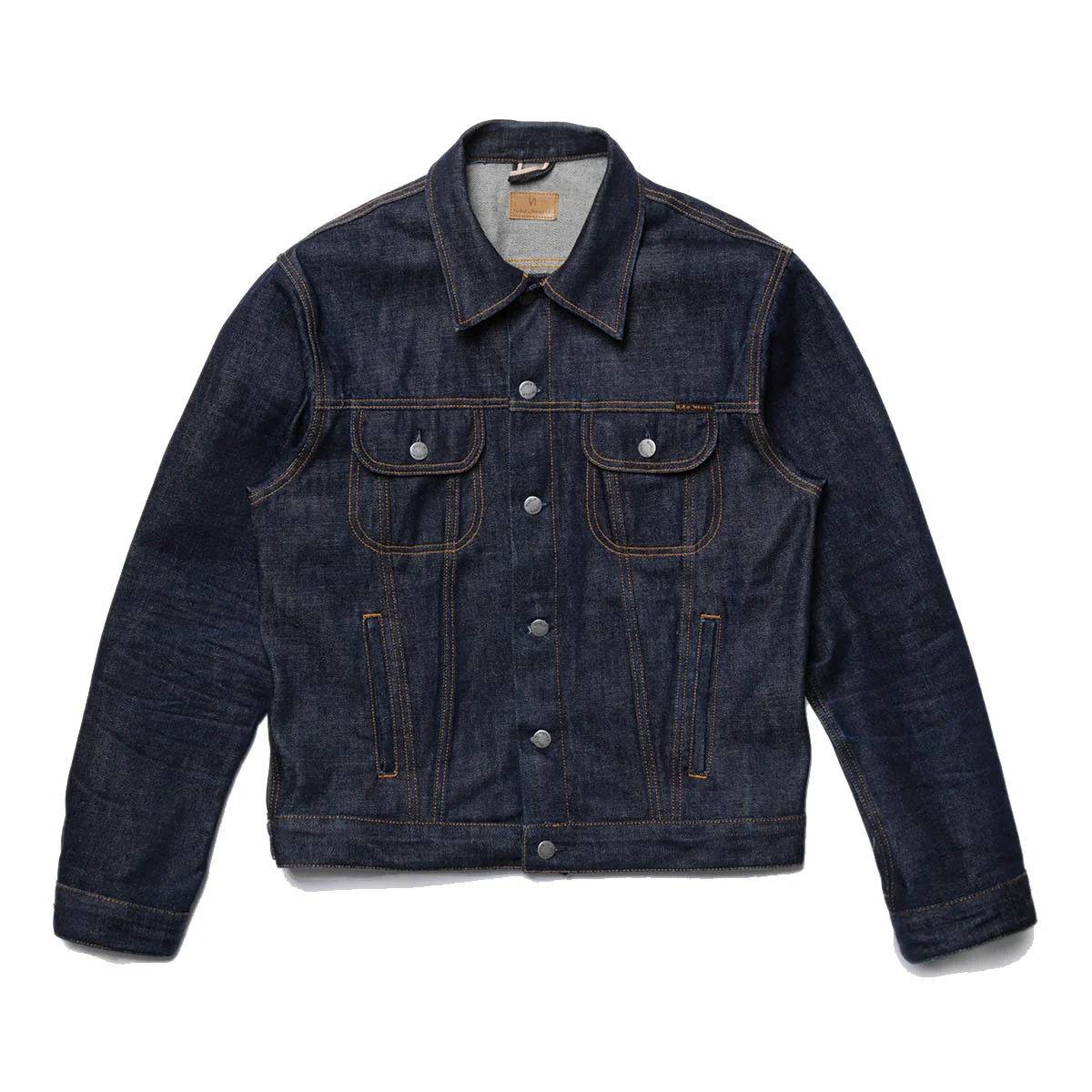 Danny Ace Selvage Denim Jacket - Dry Blue