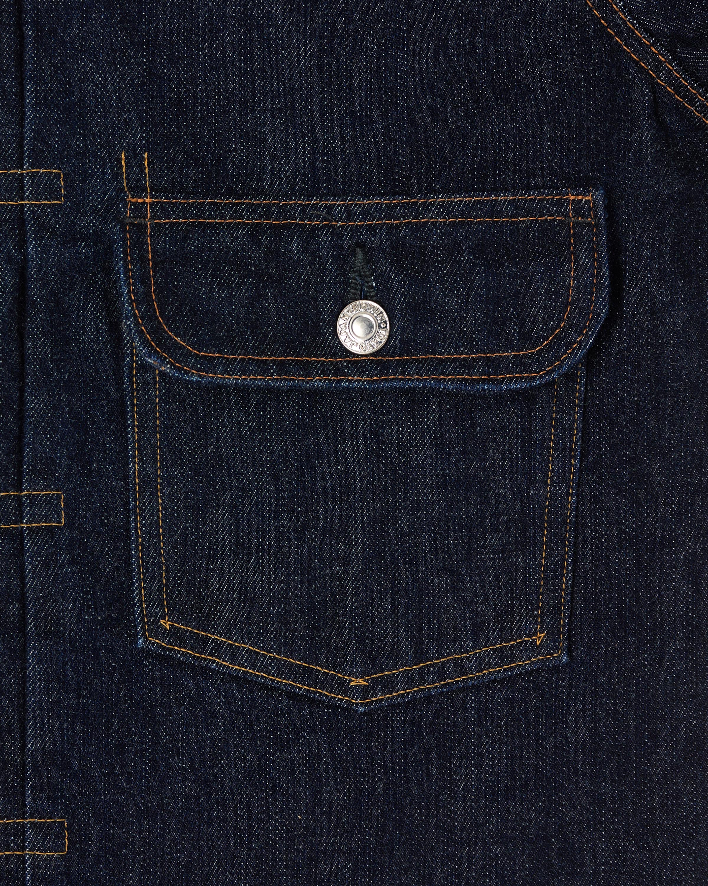 Denim Jacket - Blue Rinsed - Image 6