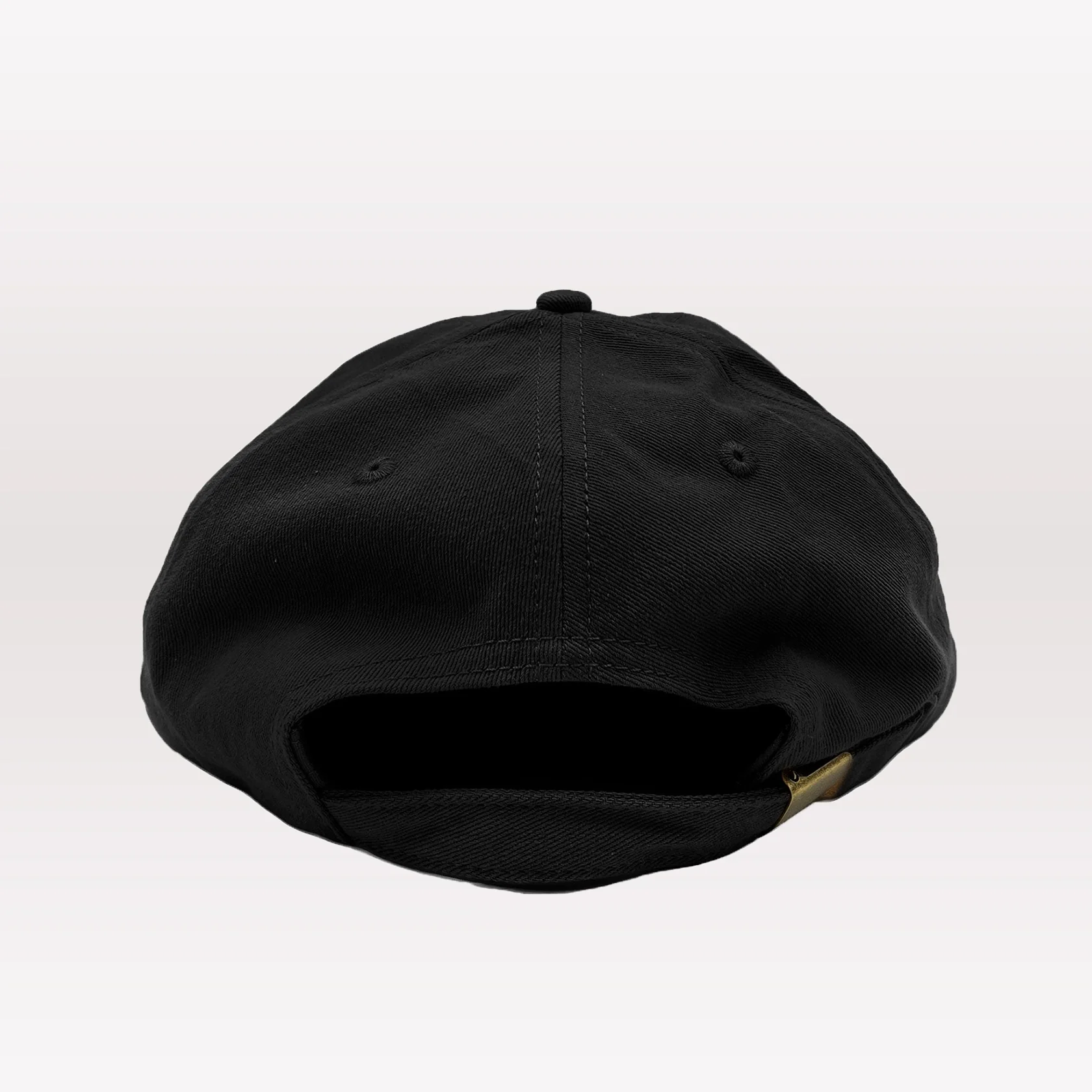 Don't Trip Unstructured Hat - Black / Orange - Image 2