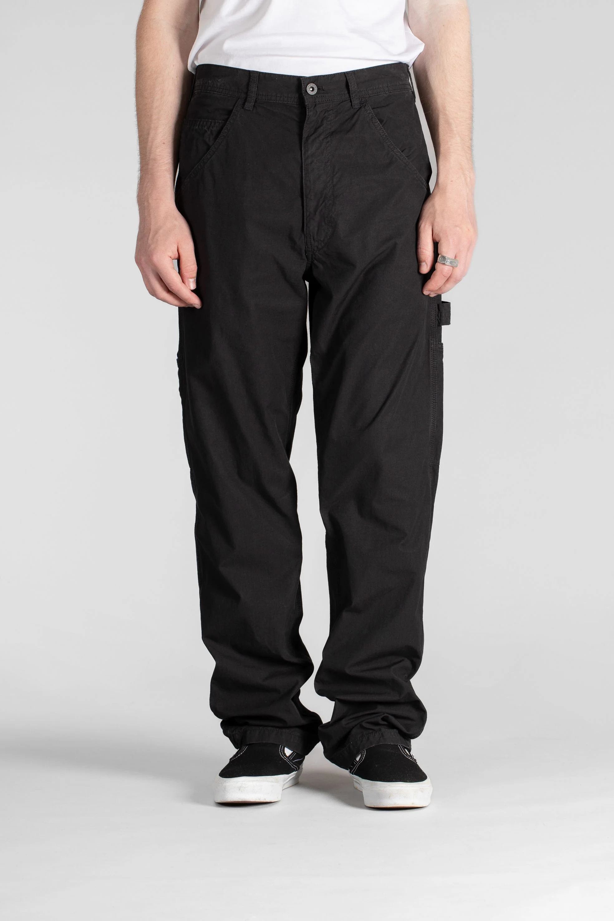 Double Knee Pant - Black Ripstop - Image 3