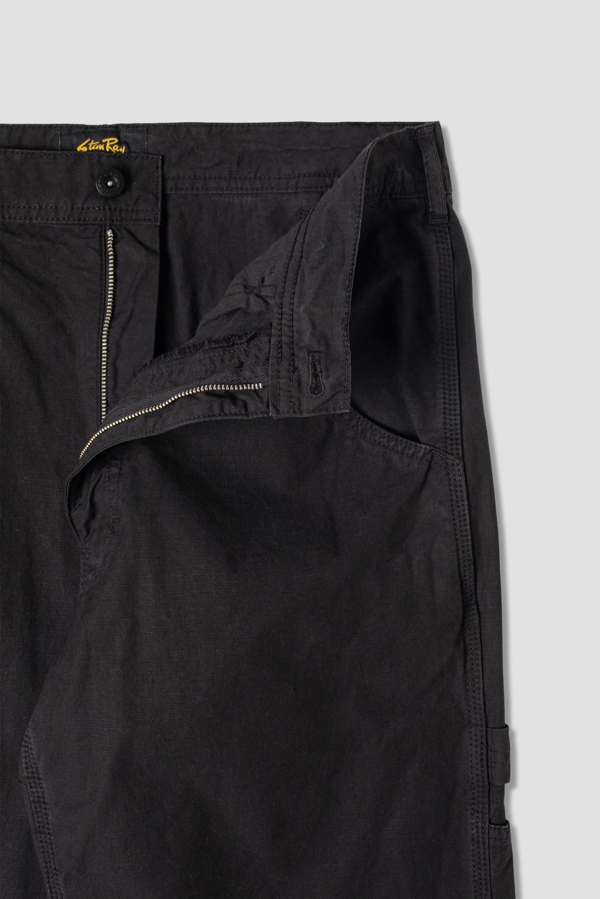 Double Knee Pant - Black Ripstop - Image 4