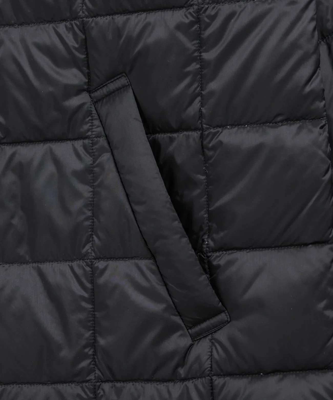 Down Coach Jacket - Black - Image 5