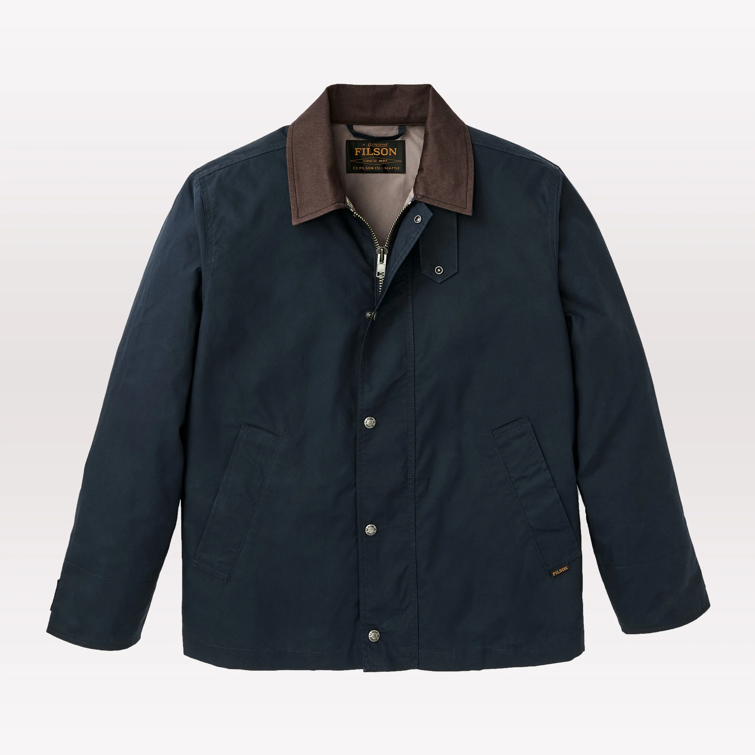 Dry Wax Short Field Jacket - Navy