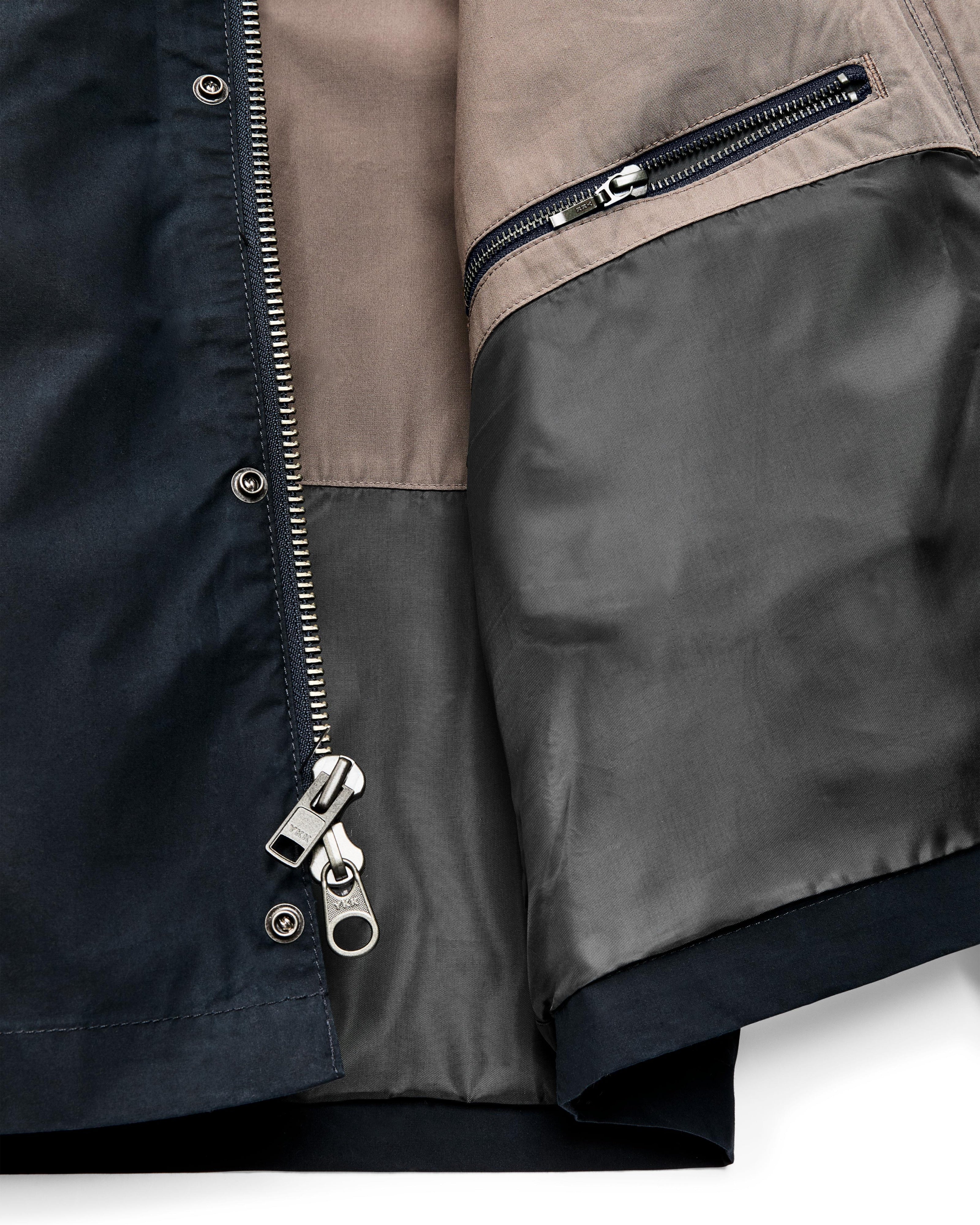 Dry Wax Short Field Jacket - Navy - Image 4