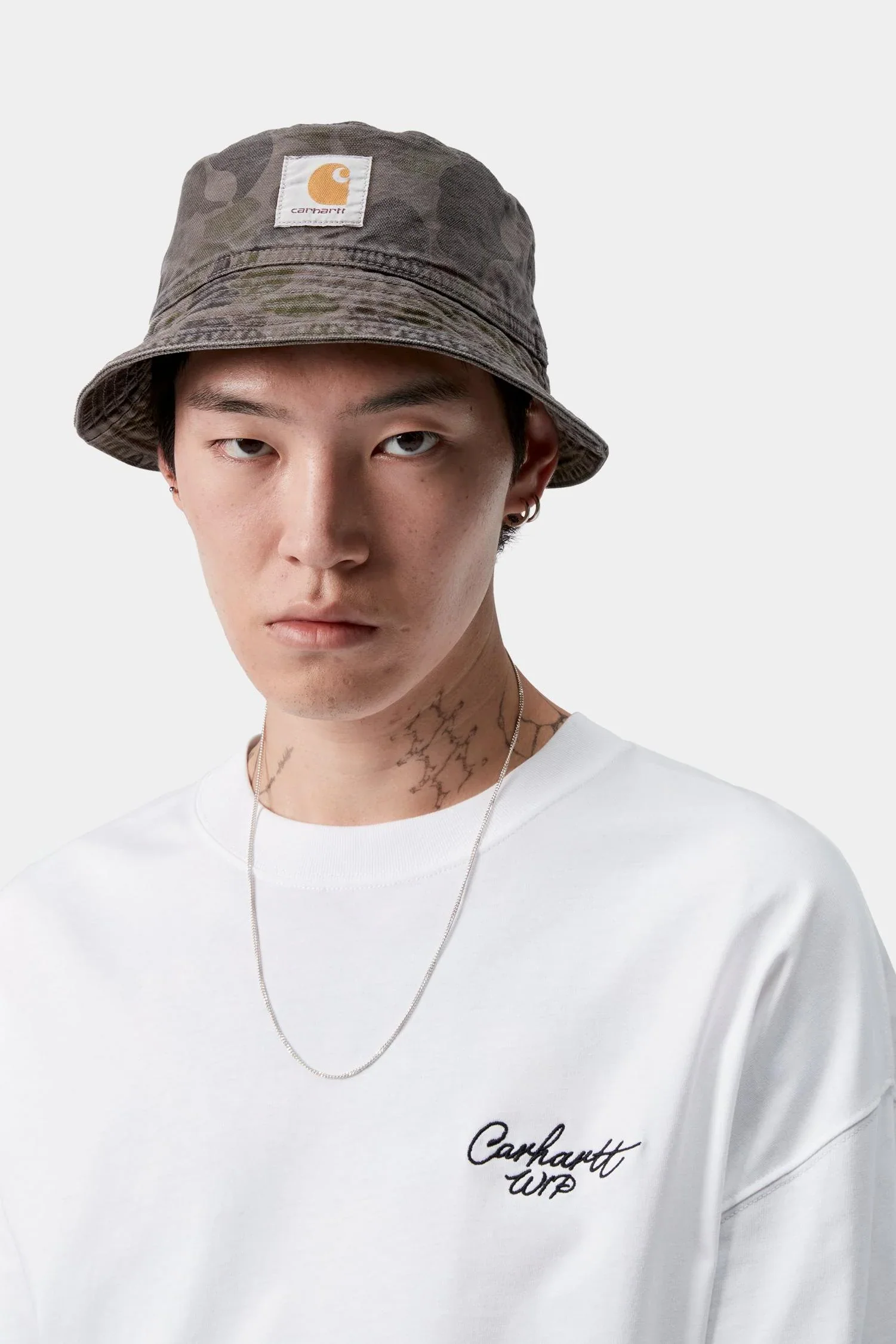 Duck Bucket Hat - Green / Porphyry Camo Duck - Image 2