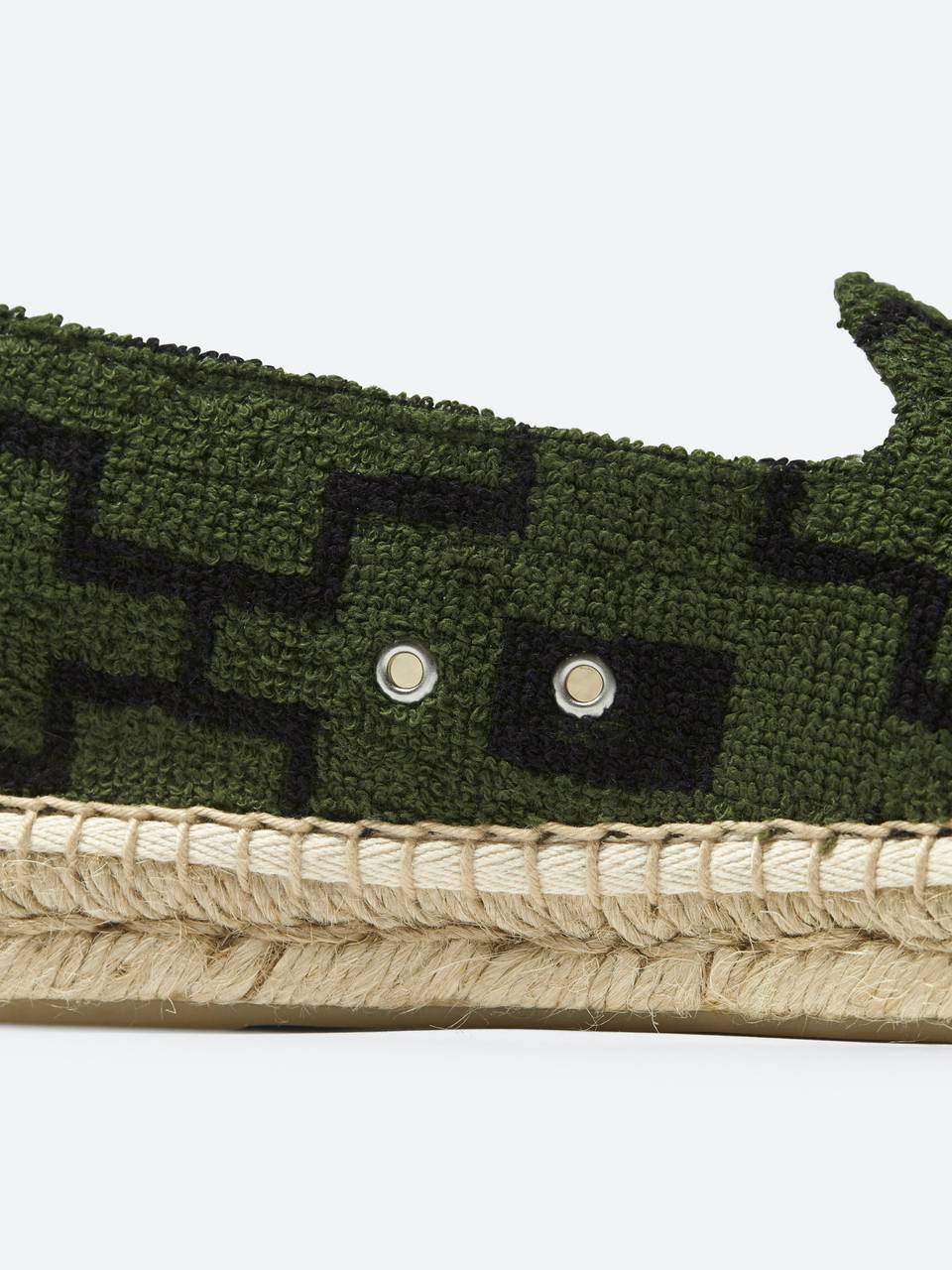 Espadrilles - Green Machu Terry - Image 4