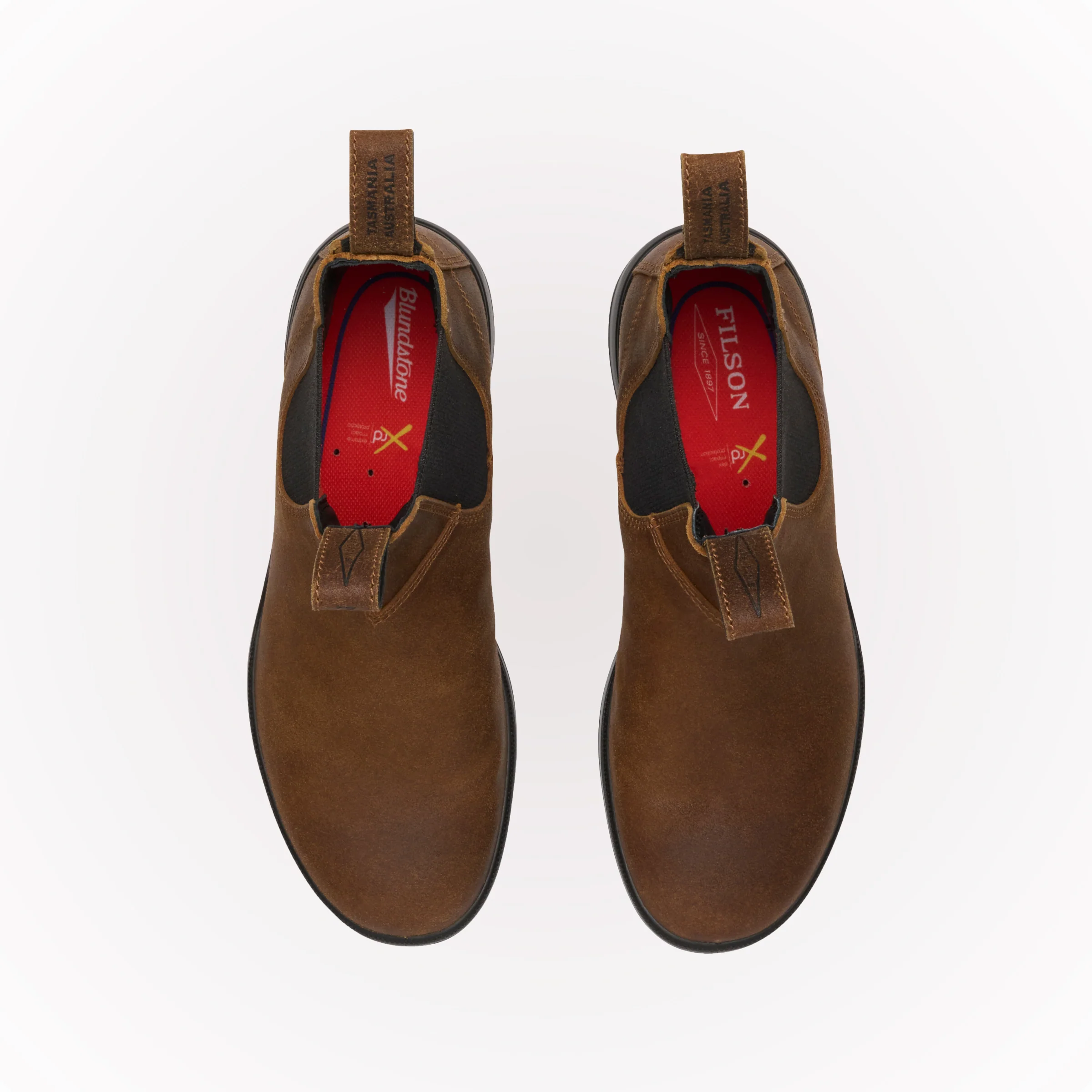 Filson X Blundstone 2535 Chelsea Boot - Terrain Sienna - Image 5