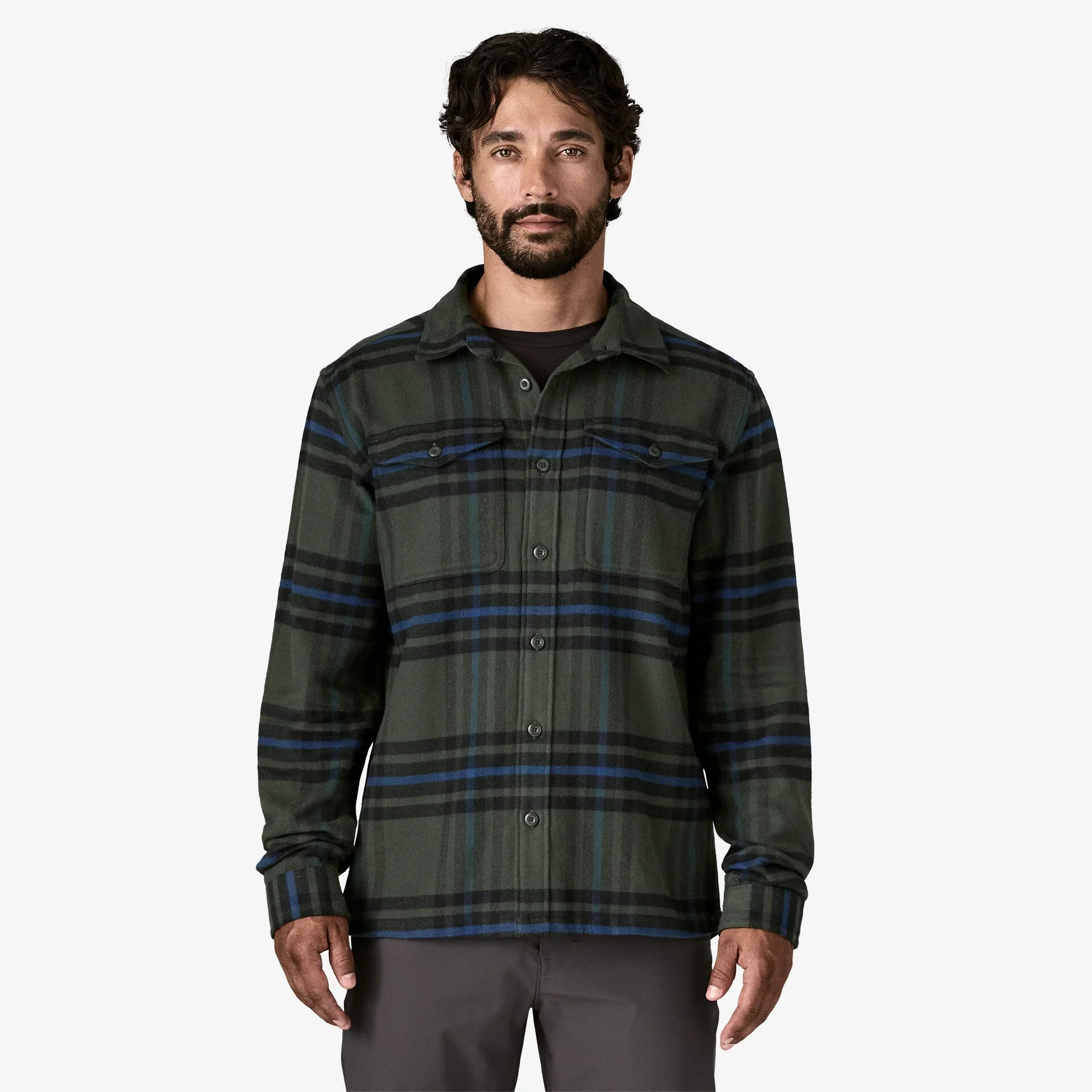 Fjord Flannel Shirt - Catch: Old Growth Green - Image 2