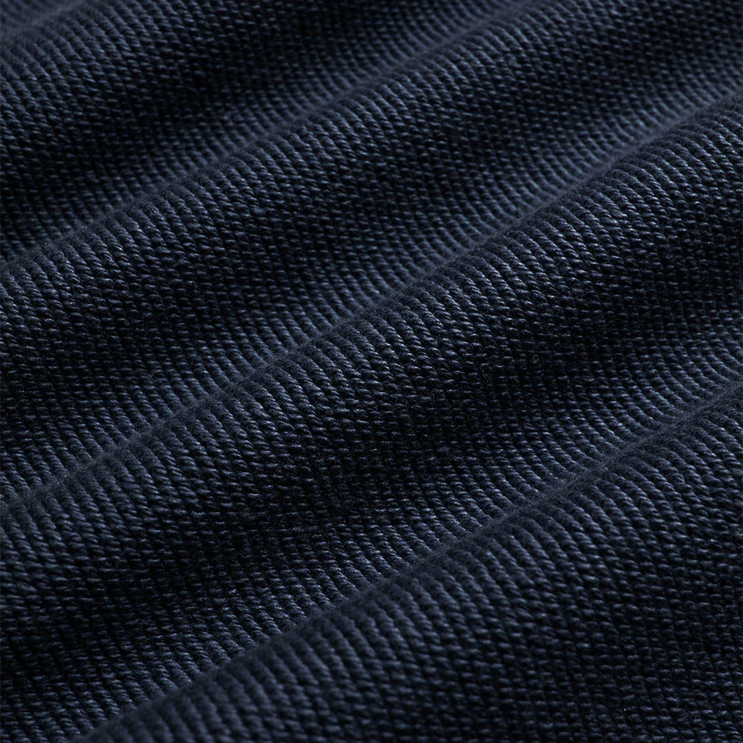 Funnel Neck Sweatshirt - Navy - Image 4