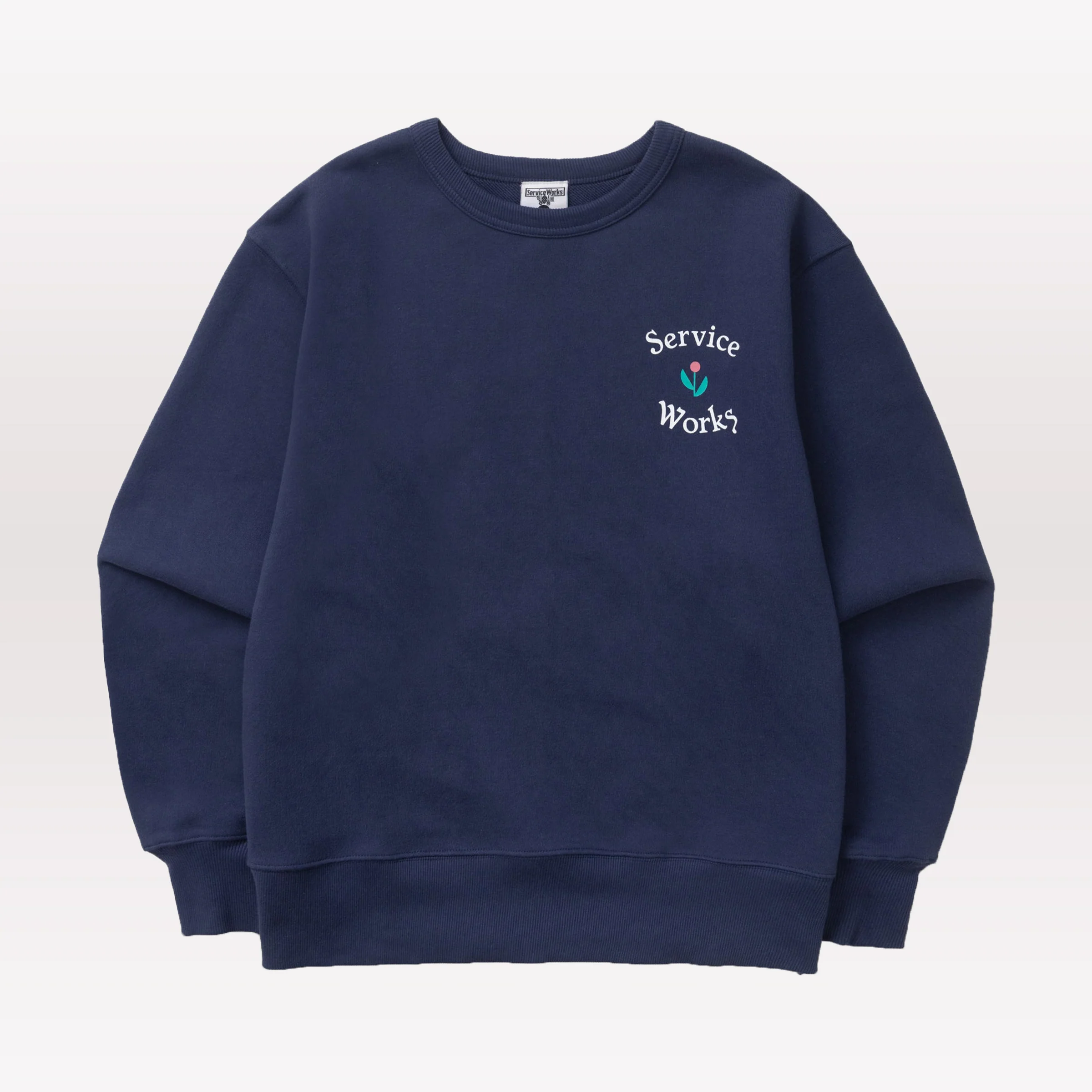 In Bloom Crewneck- Navy