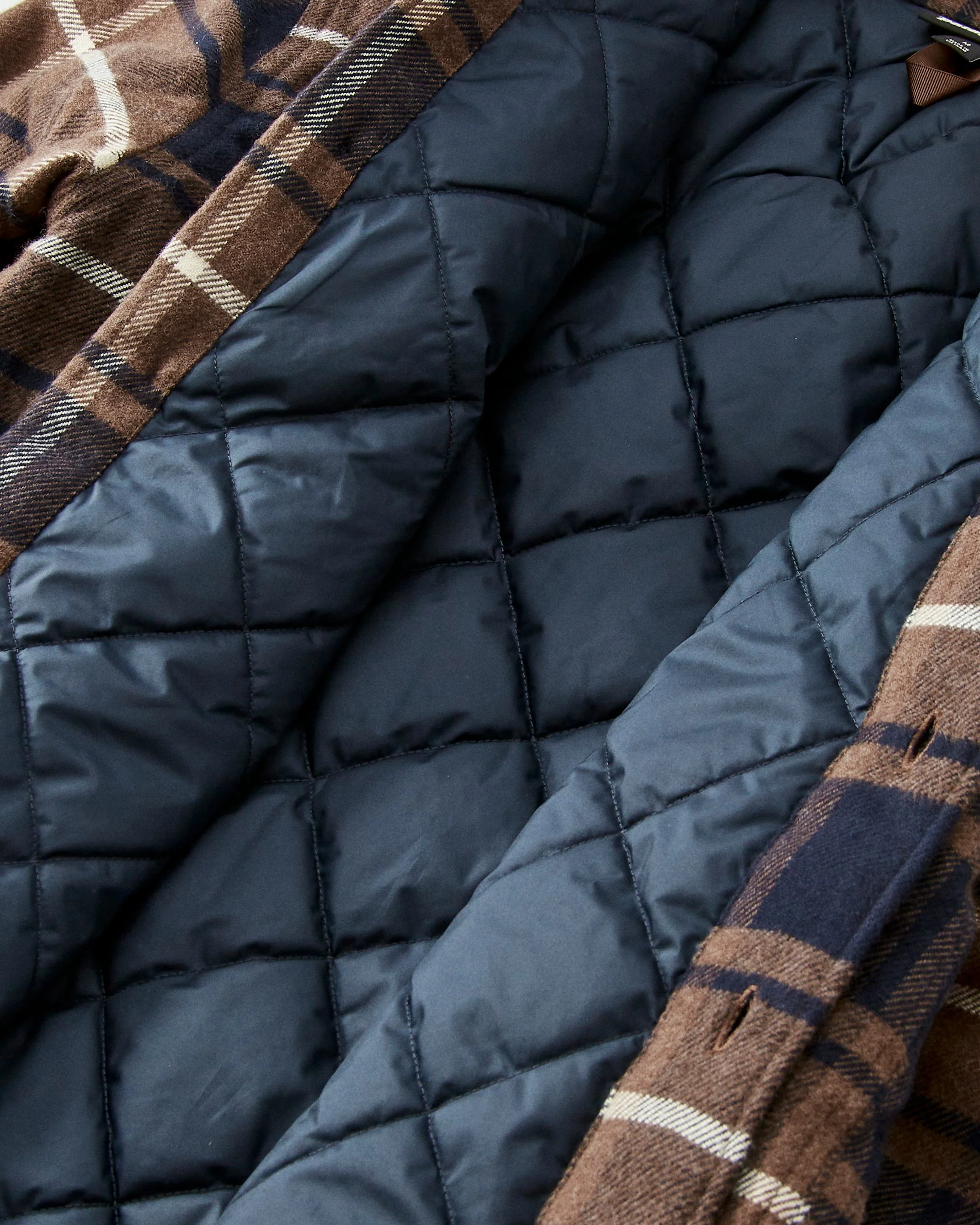 Insulated Lightweight Fjord Flannel Shirt - Molasses Brown - Image 3