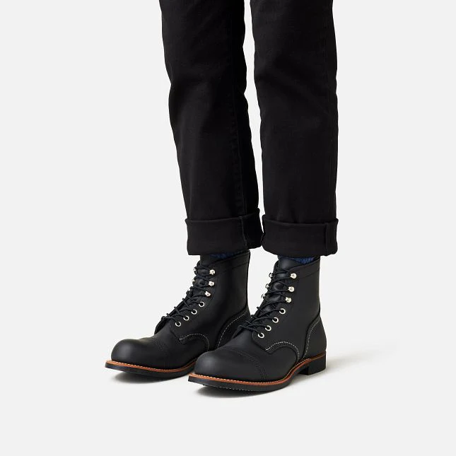 Iron Ranger 6 Inch Boot 8084 - Black Harness - Image 4