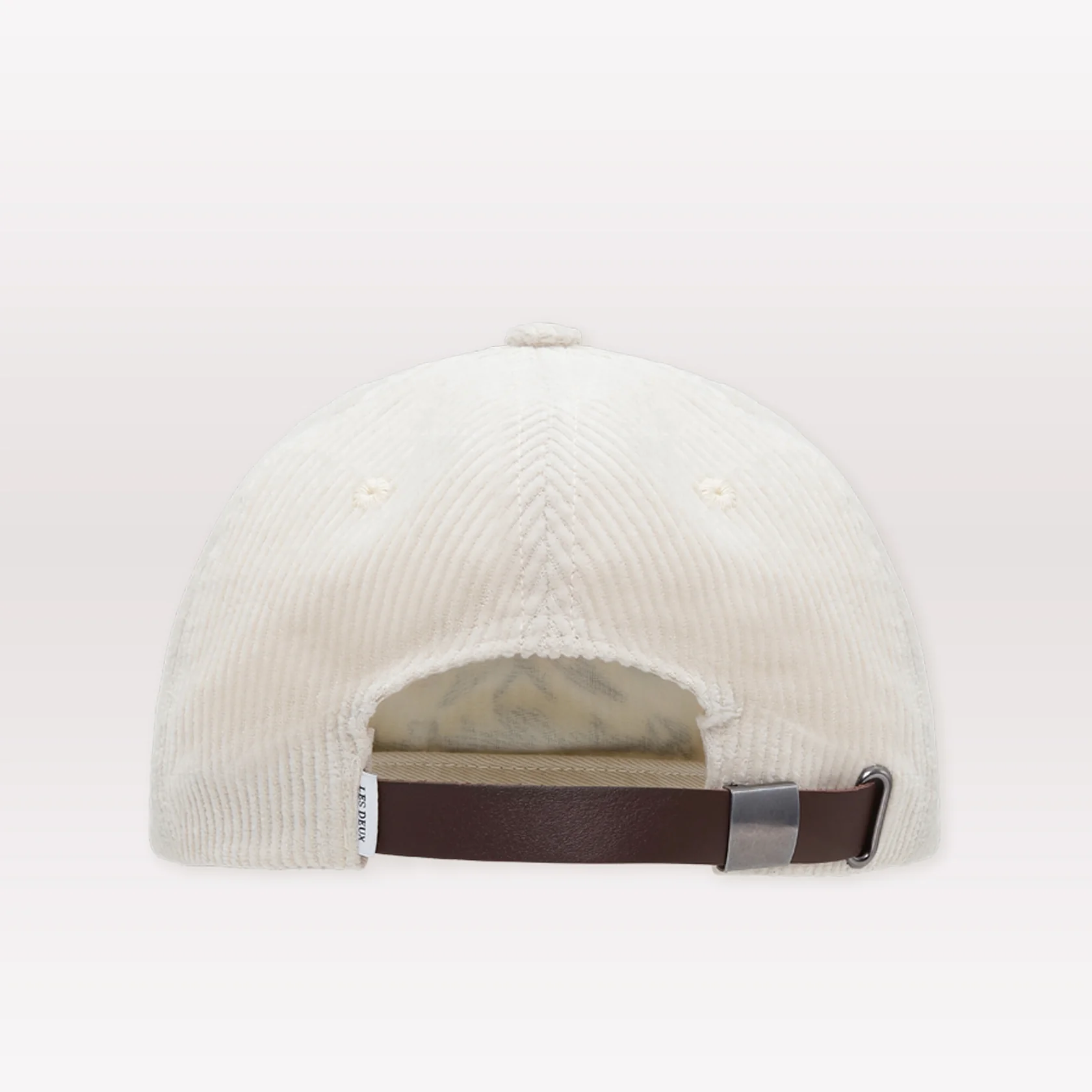 Ivy League Corduroy Cap - Ivory - Image 2