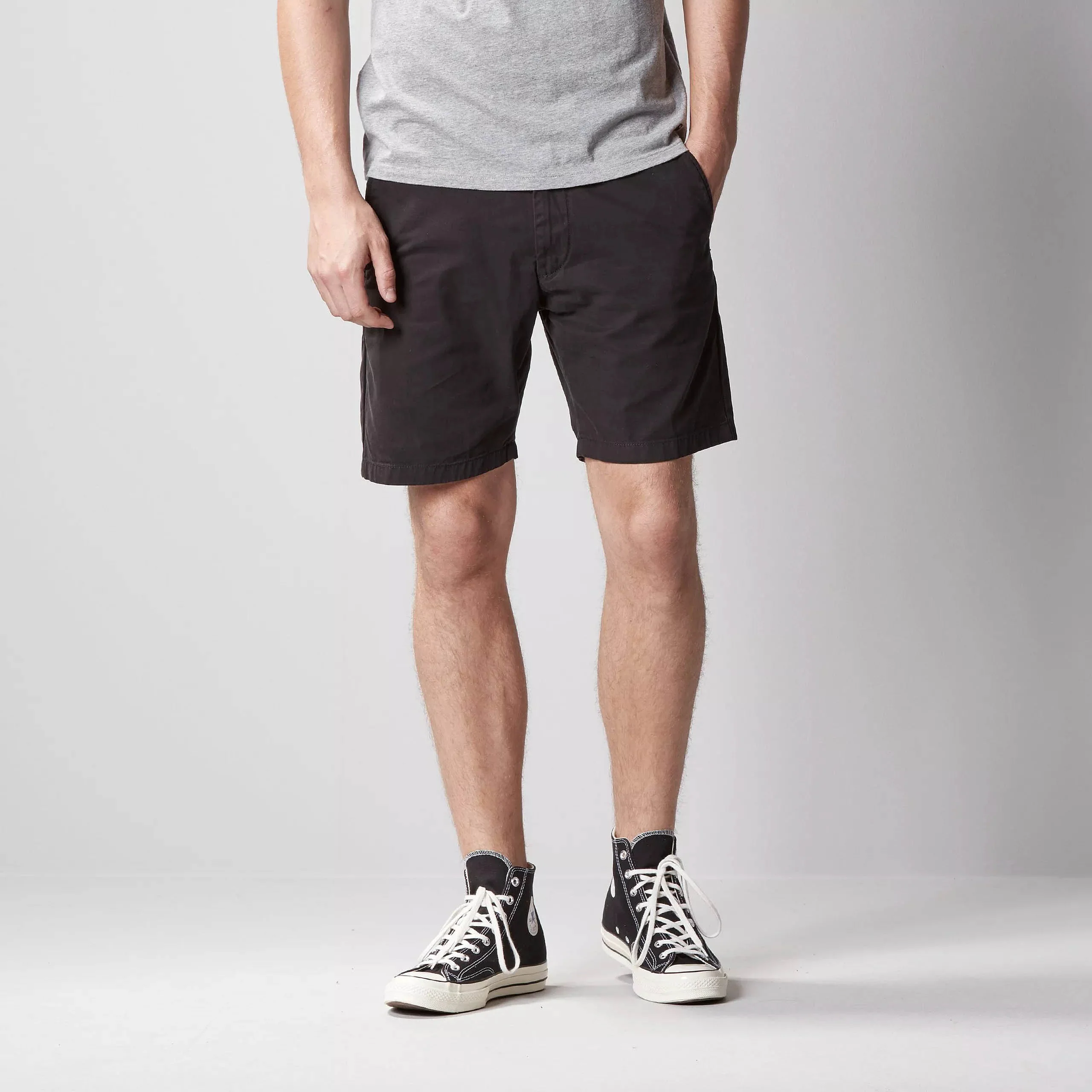 John Short - Black Garment Dyed - Image 2