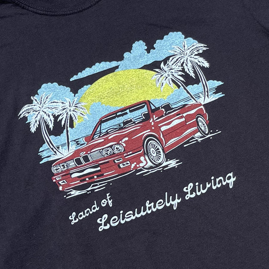 Leisurely Living T-Shirt - Washed Black - Image 3