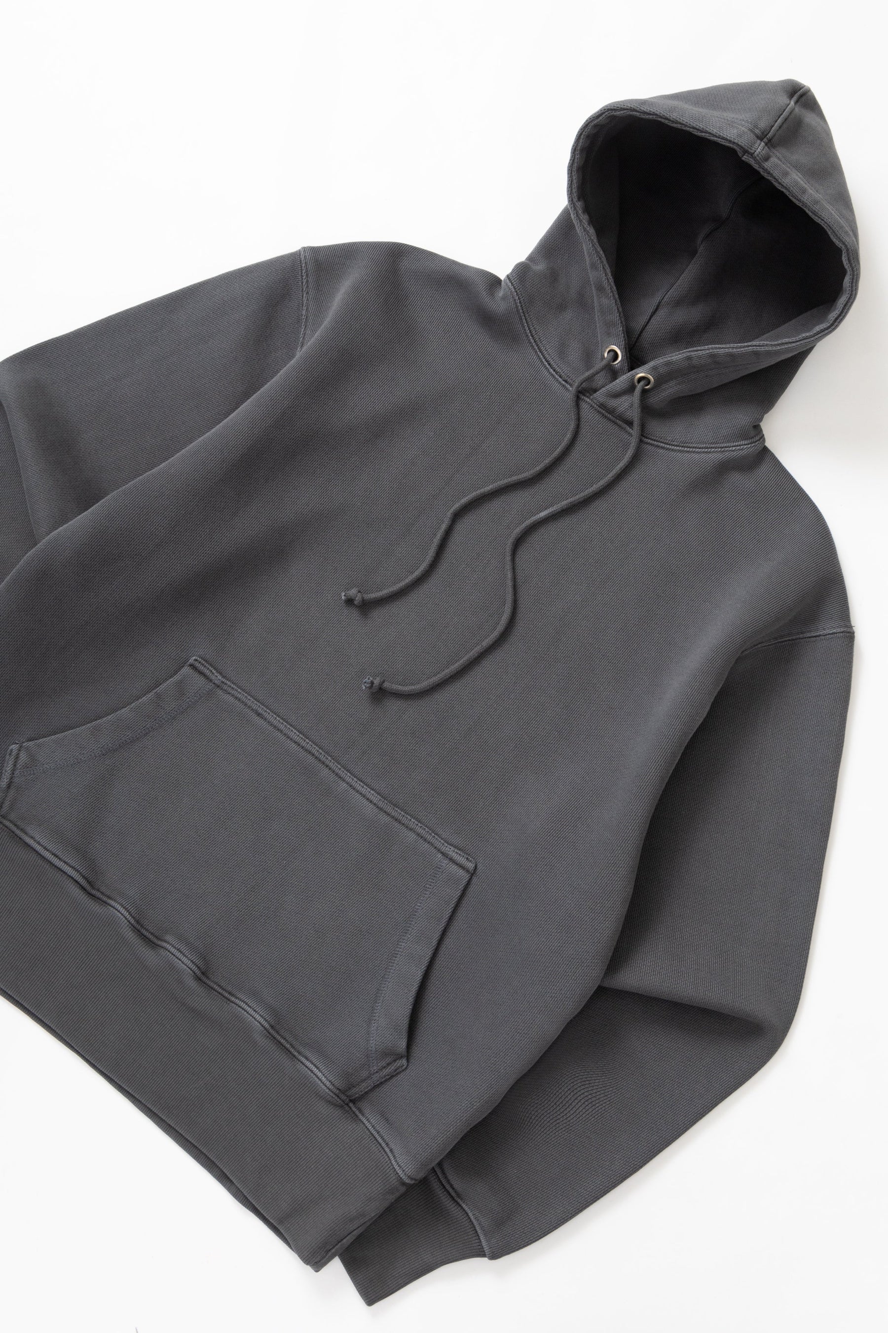 Loopback Hoodie - Washed Black - Image 2
