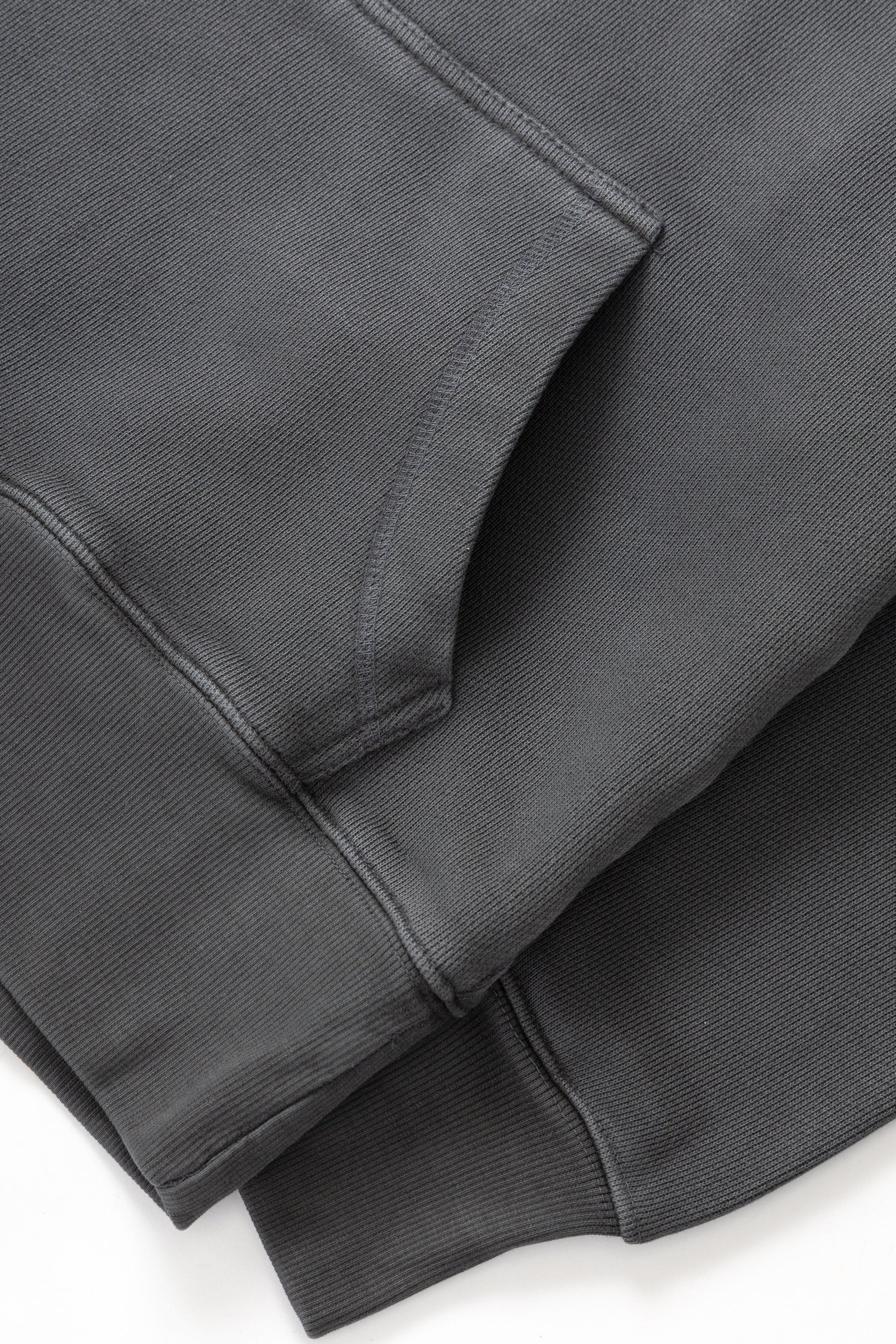 Loopback Hoodie - Washed Black - Image 5