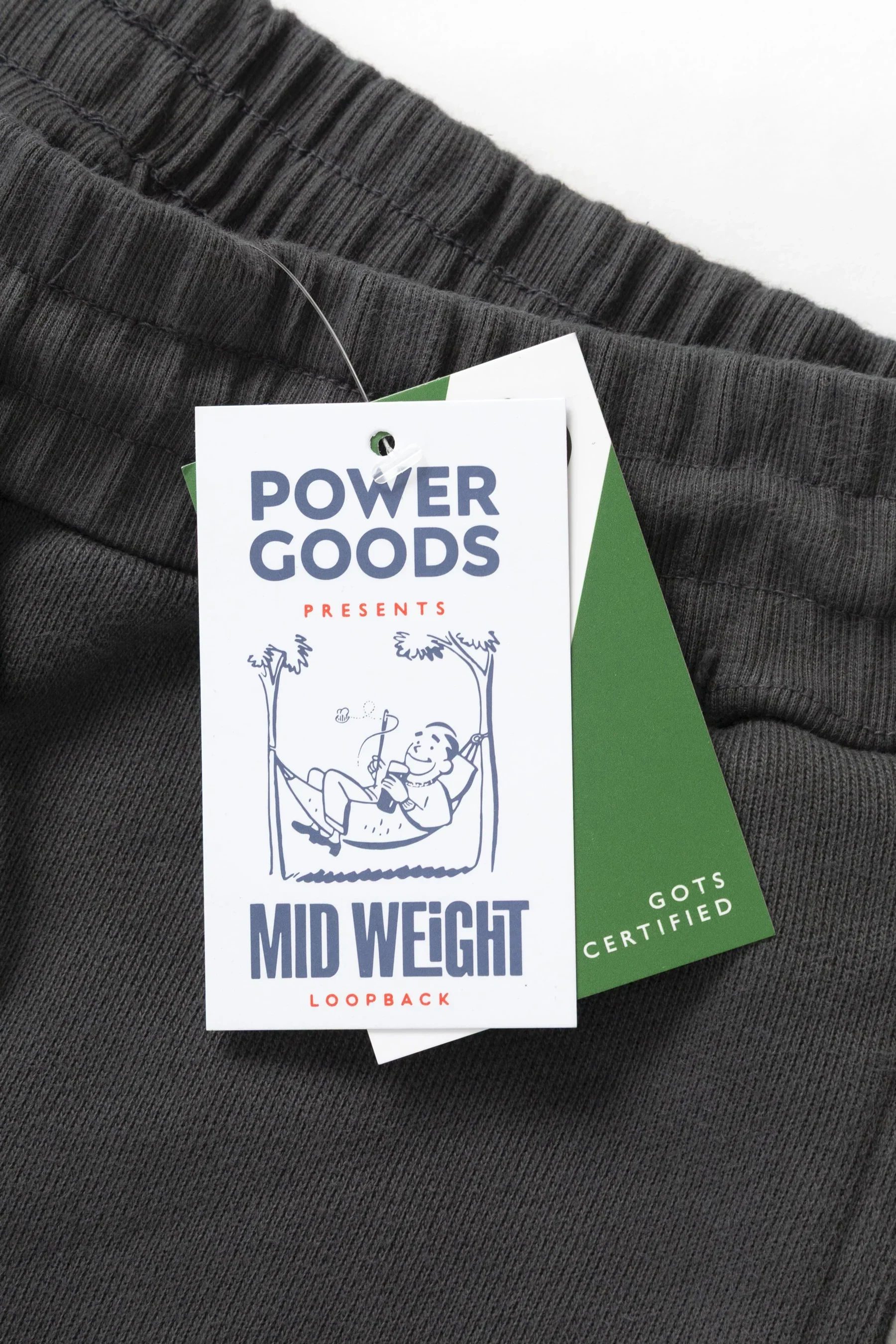 Loopback Sweat Shorts - Washed Black - Image 2