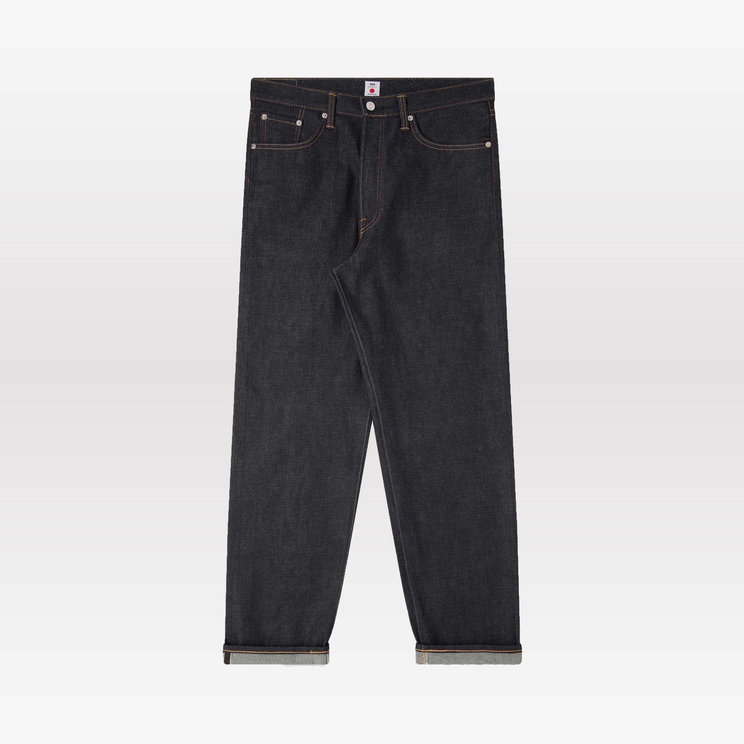 Loose Fit Jeans - Blue Unwashed